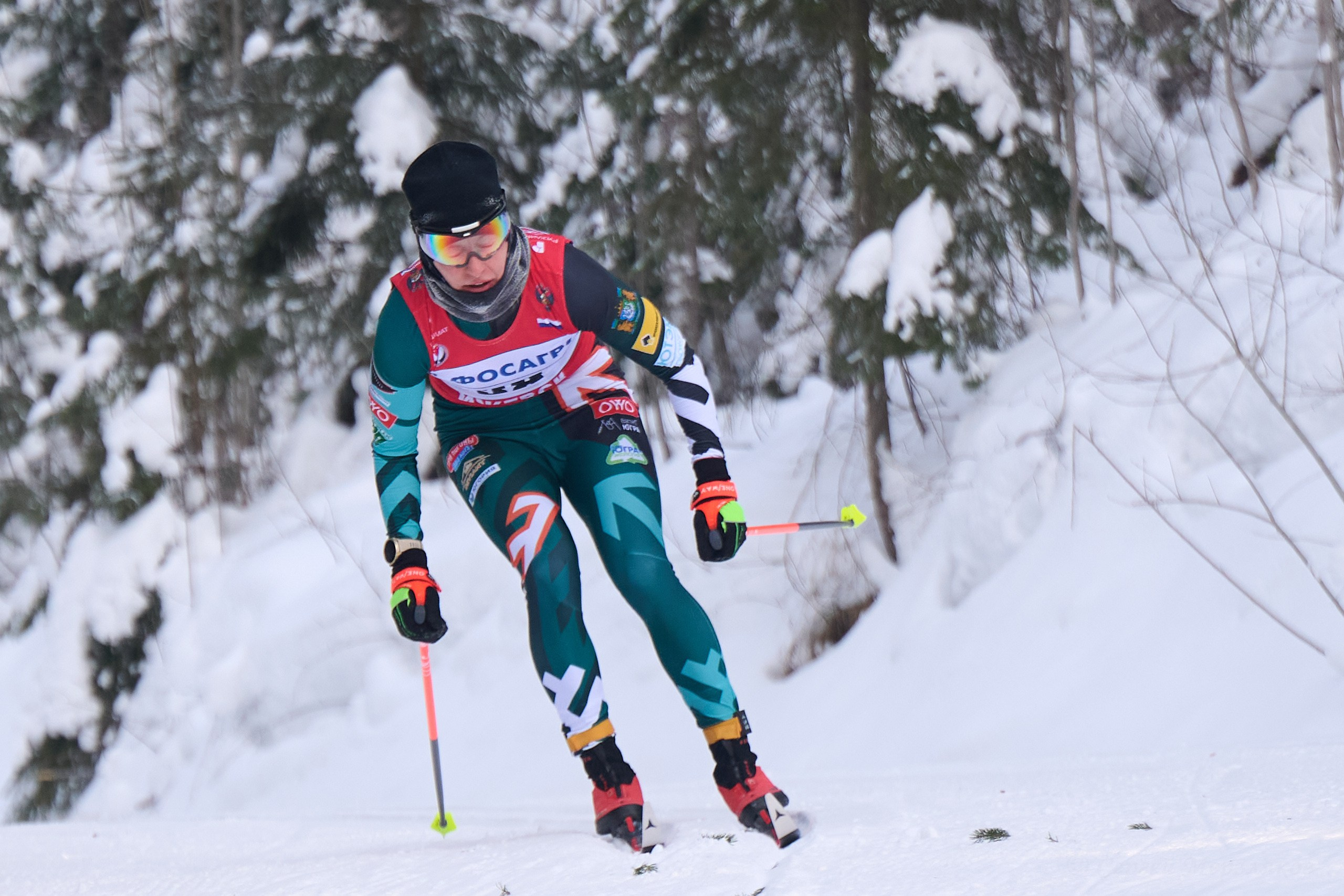 VI этап ФосАгро Кубка России по лыжным гонкам. Ижевск 25.01.2025 и 26.01.2025. Спортивный репортажный фотограф в Ижевске Сергей Мерзляков