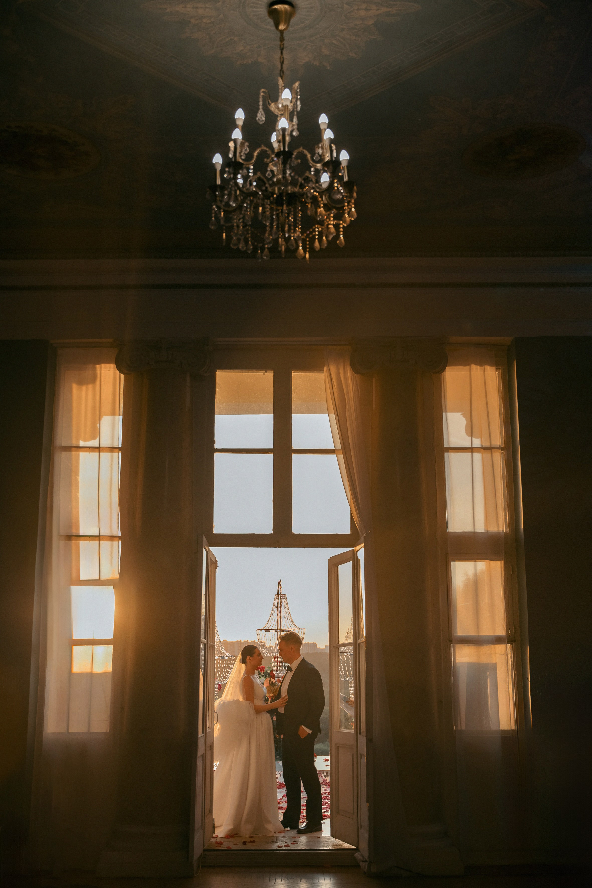 выездная регистрация в усадьбе камерная свадьба в усадьбе Строгановых