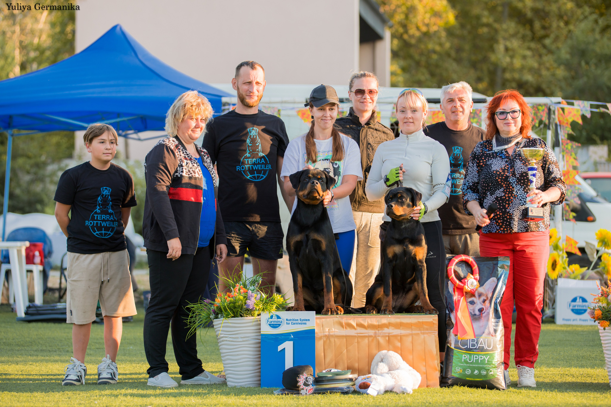 Анапа 16-17.09.2023 моно ротвейлеров. Фотограф-анималист Юлия Германика