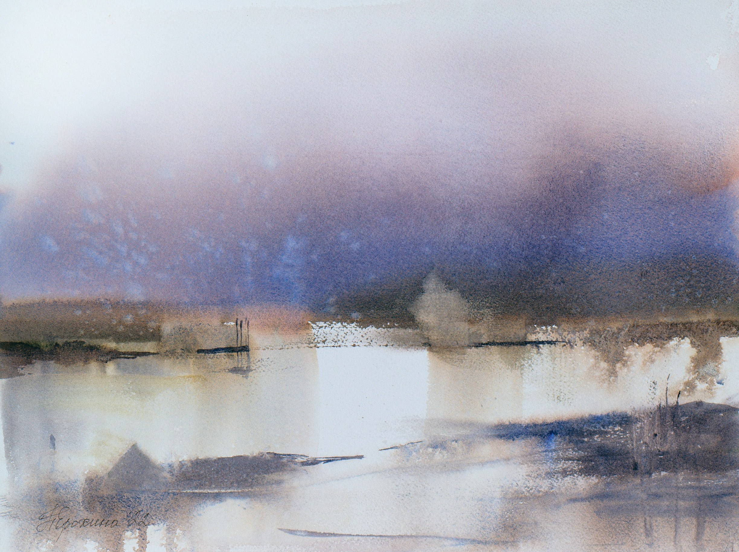 Пейзаж 8 (30×39 см) 6 500 р. ГАЛЕРЕЯ