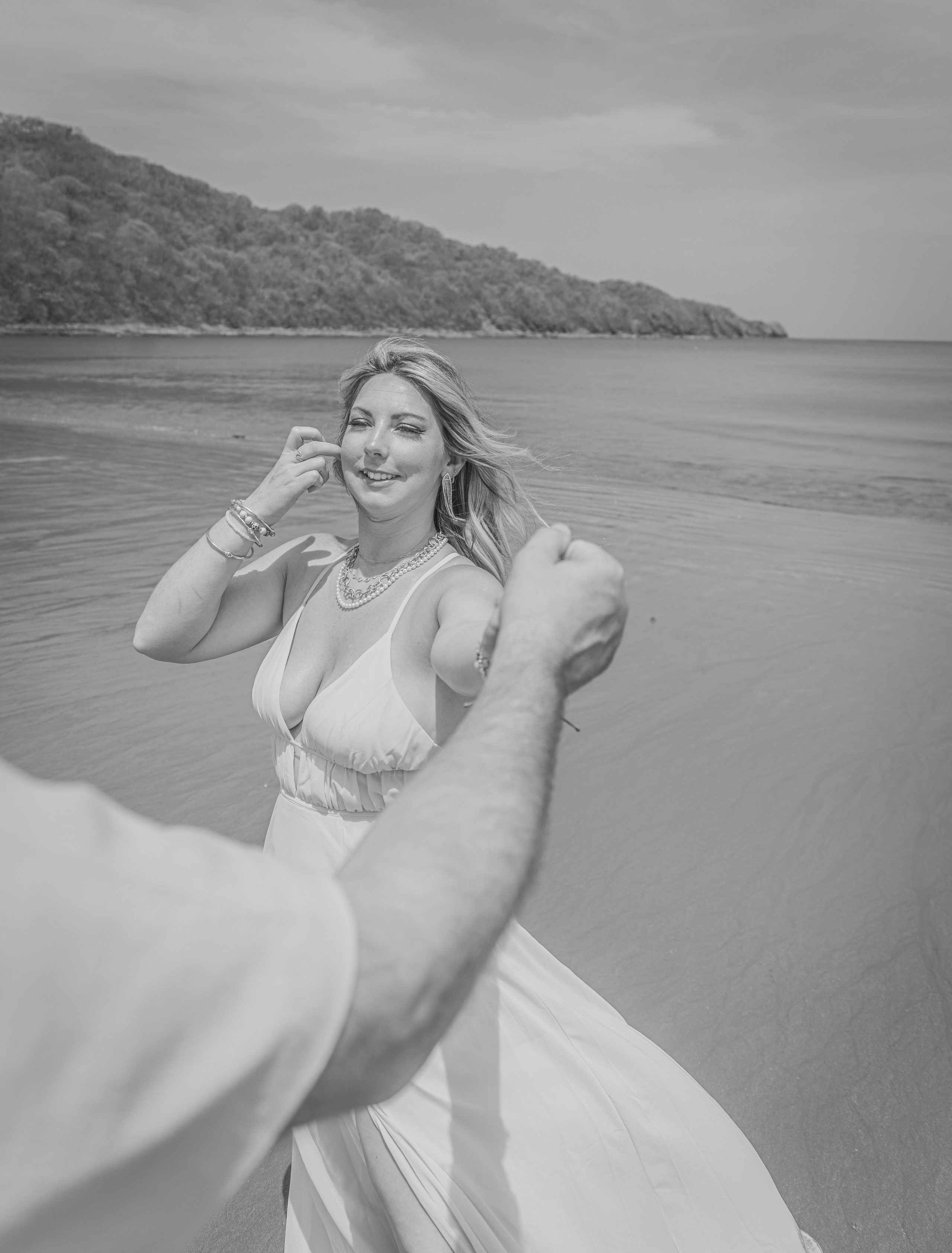 Jerry& Whitney sun and ocean. Family, portrait, content photo in Costa Rica Evgeniya Besprozvannykh