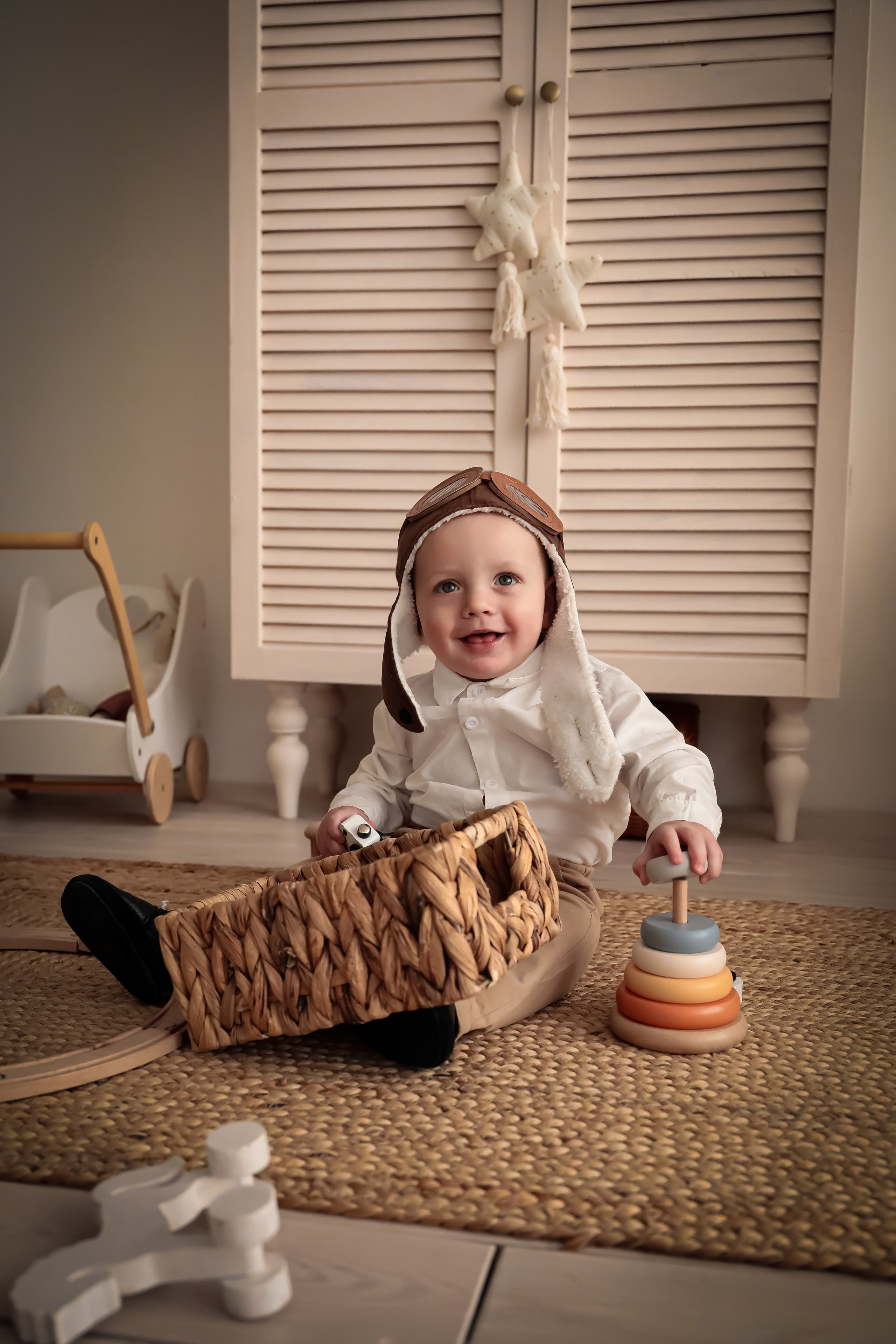 1 годик Артема. Фотограф г. Хабаровск. Семейные и индивидуальные съёмки