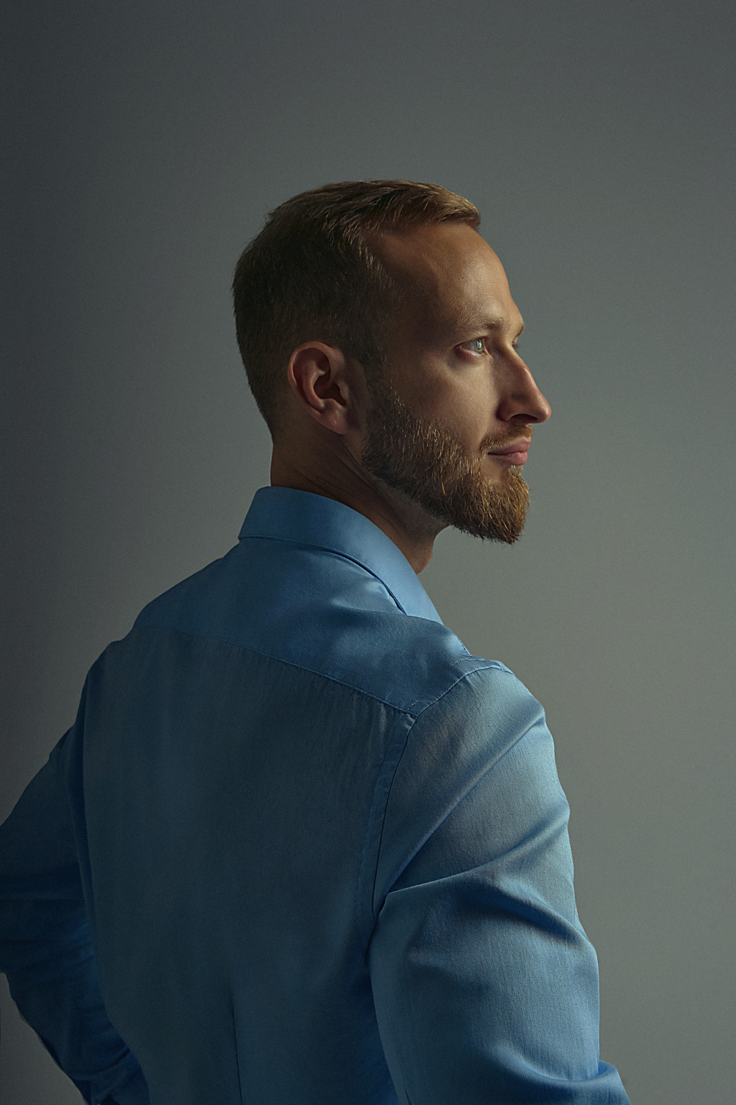 Мужская съемка, мужской портрет