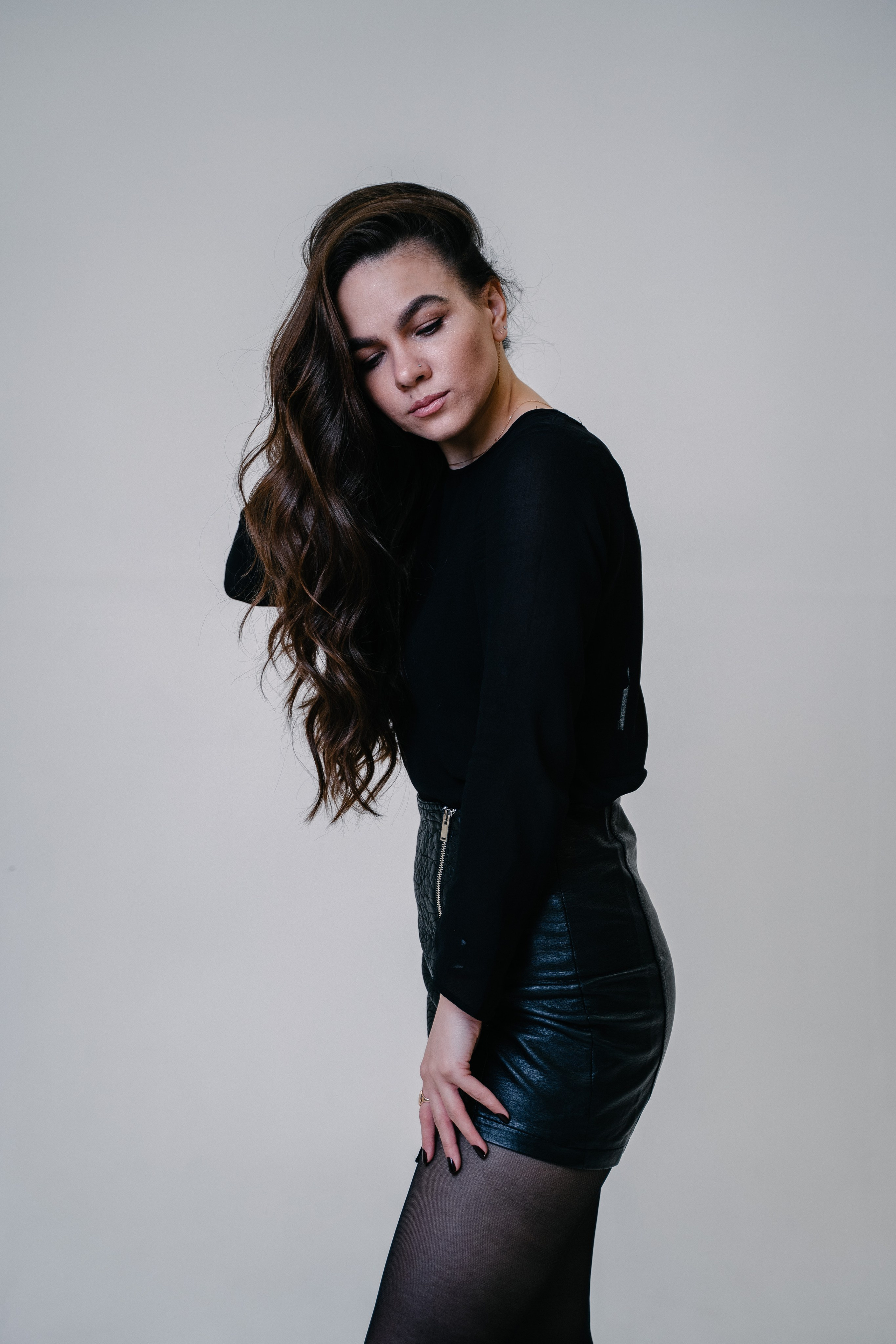 Портретная фотосъемка в белой студии. Свадебный и семейный фотограф из Воронежа|Москвы Бубнова Екатерина