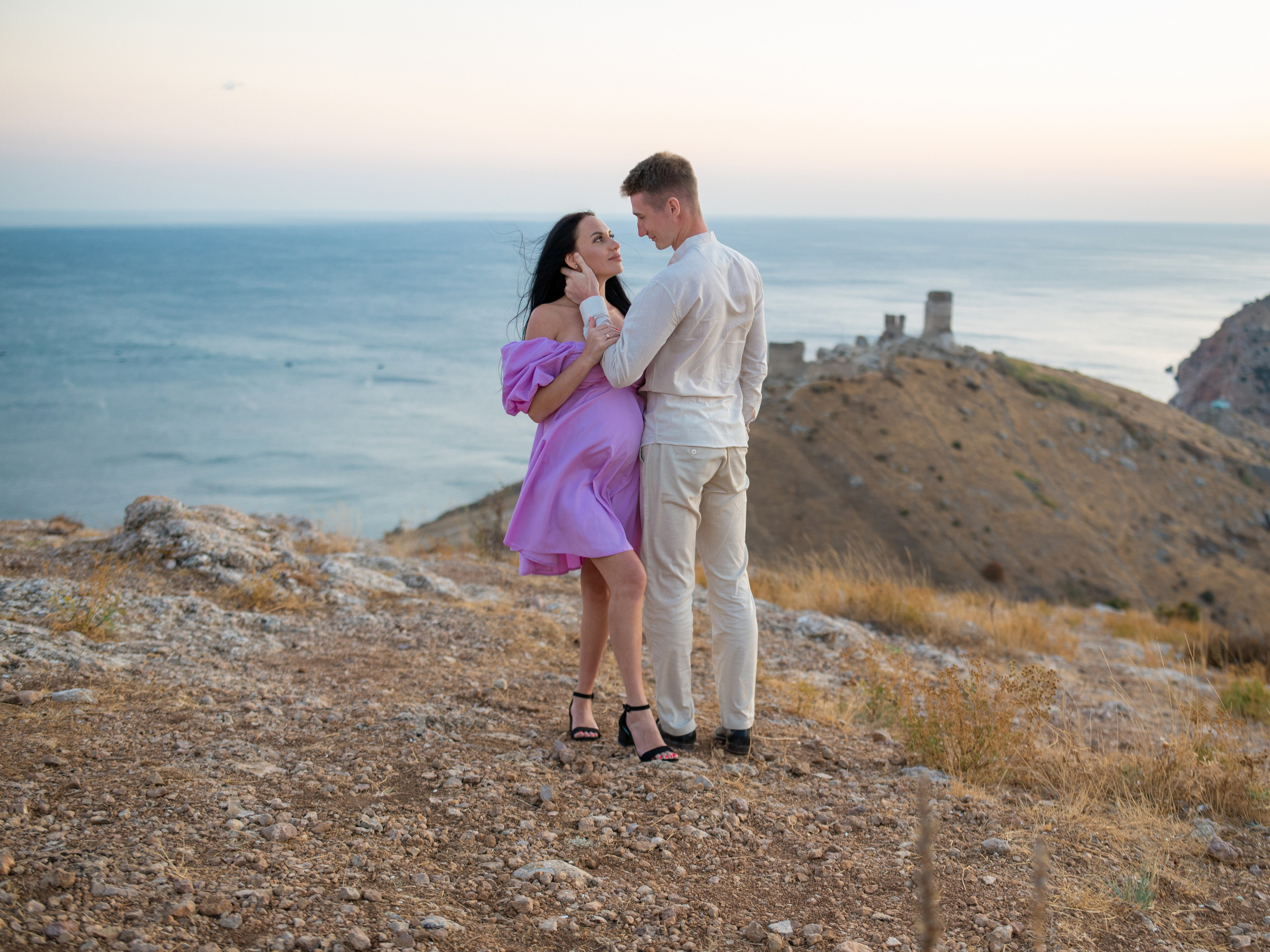 Красивая пара в Балаклаве