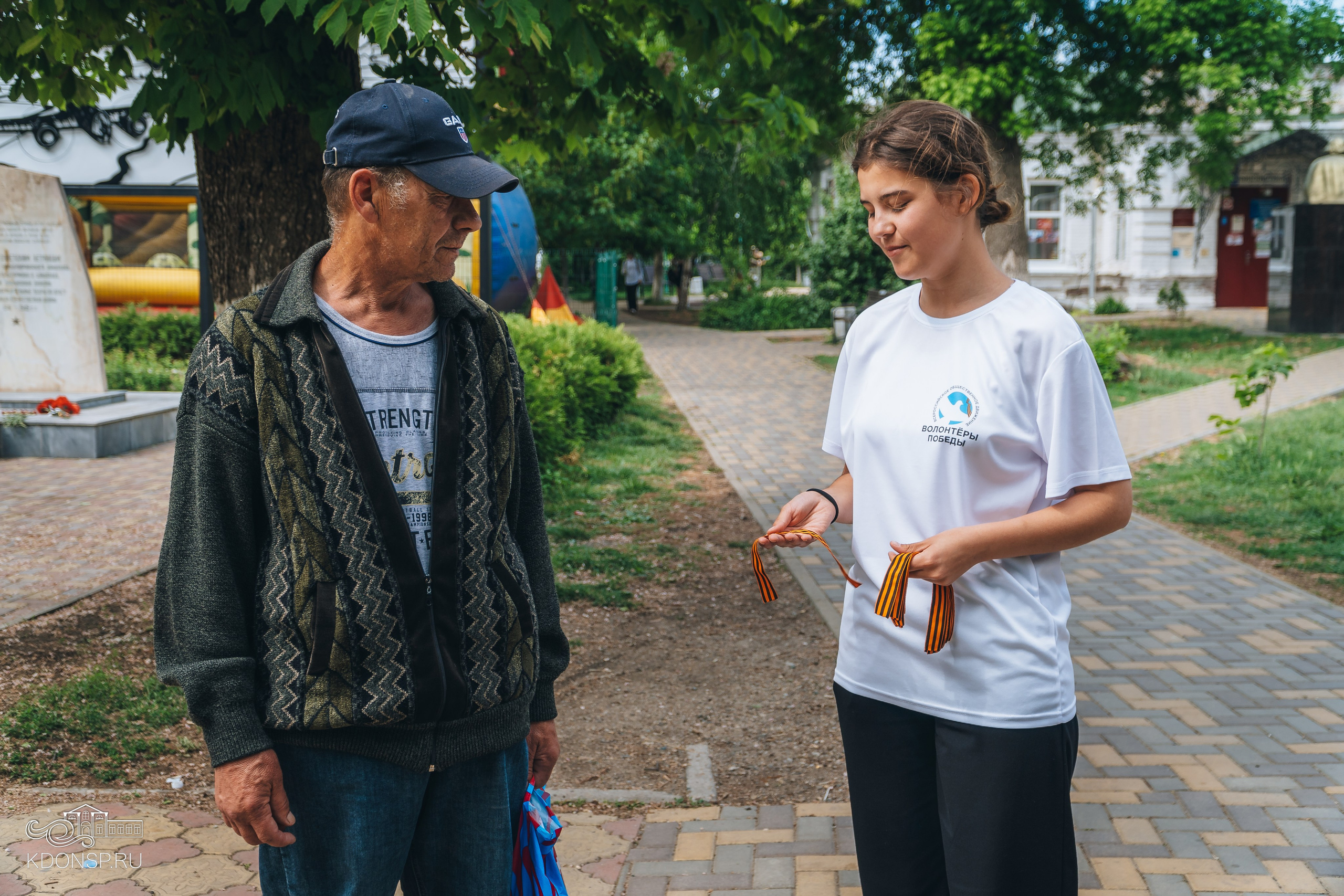 «Георгиевская ленточка». Новотитаровский Дом культуры