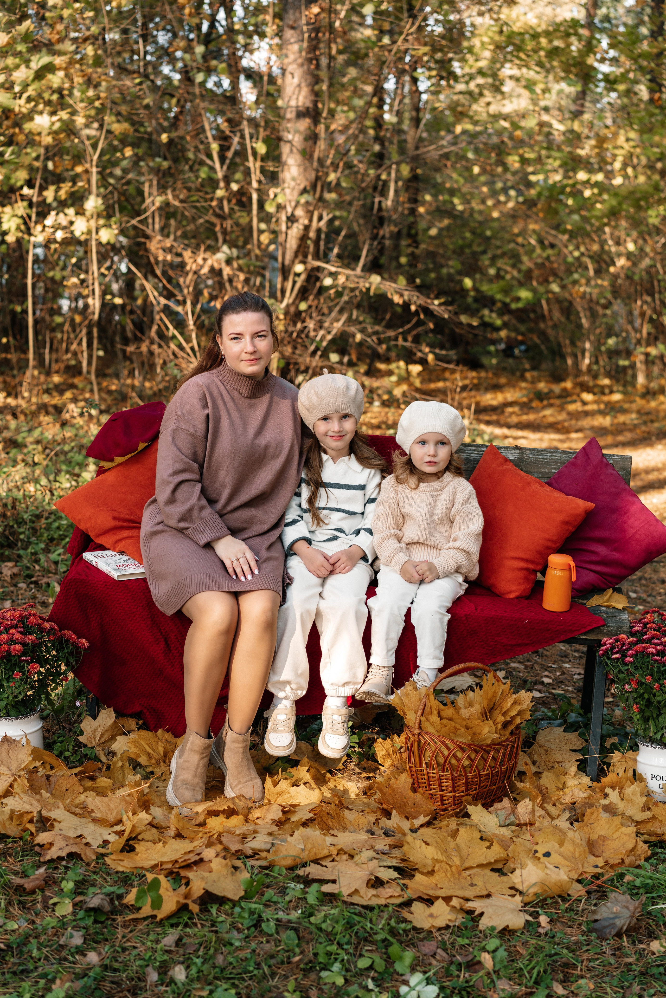 Осенняя фотосессия. Семейный фотограф Одинцово Москва Наталия Черенкова