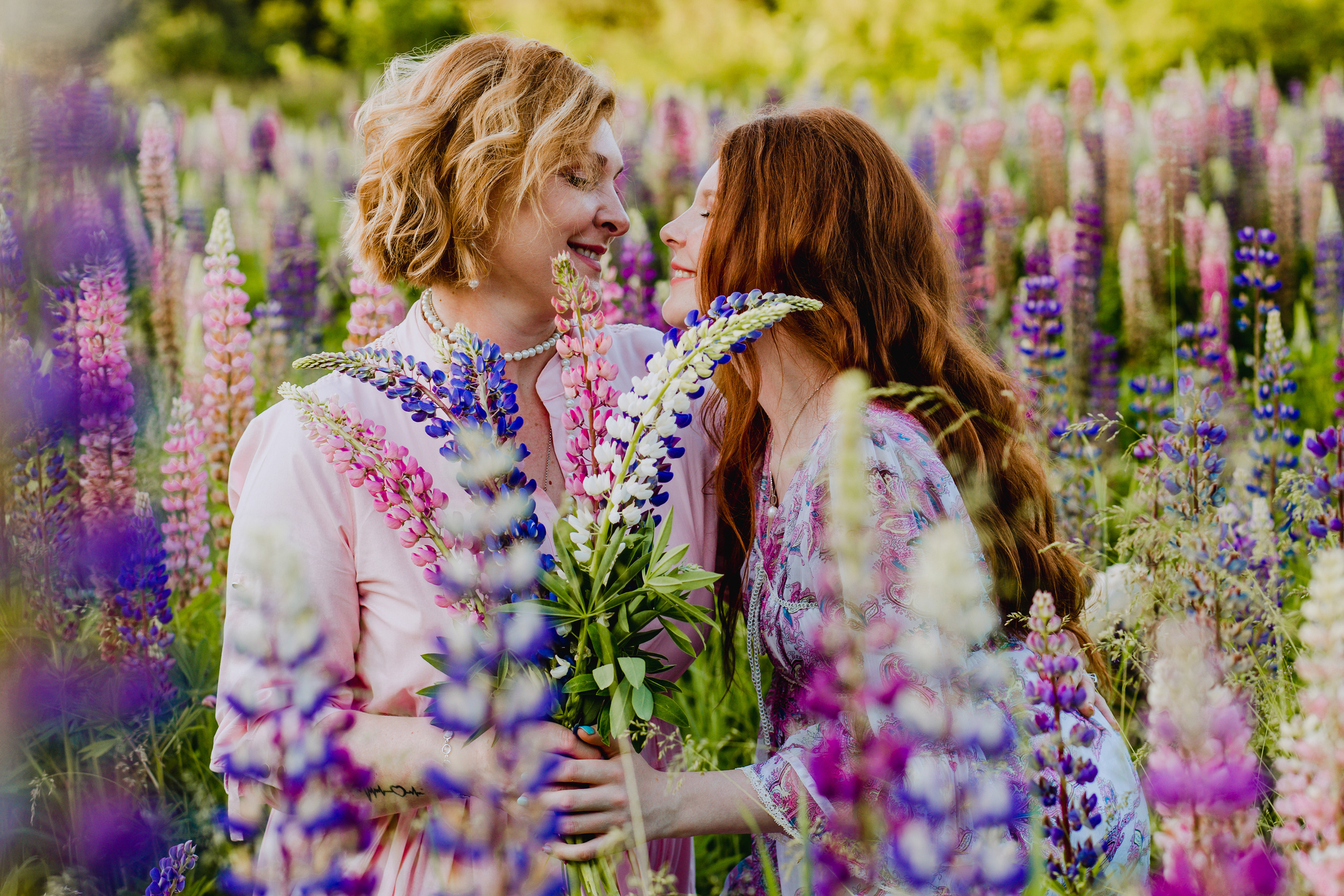 Фотосессия в люпинах. Семейный и свадебный фотограф в Воронеже Майя Добровольская