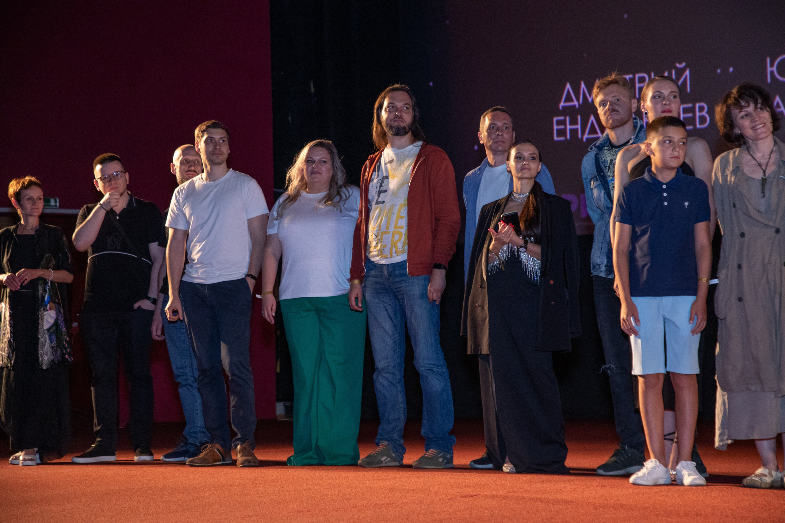 Закрытый показ фильма «Хронос». Art photographer Nino