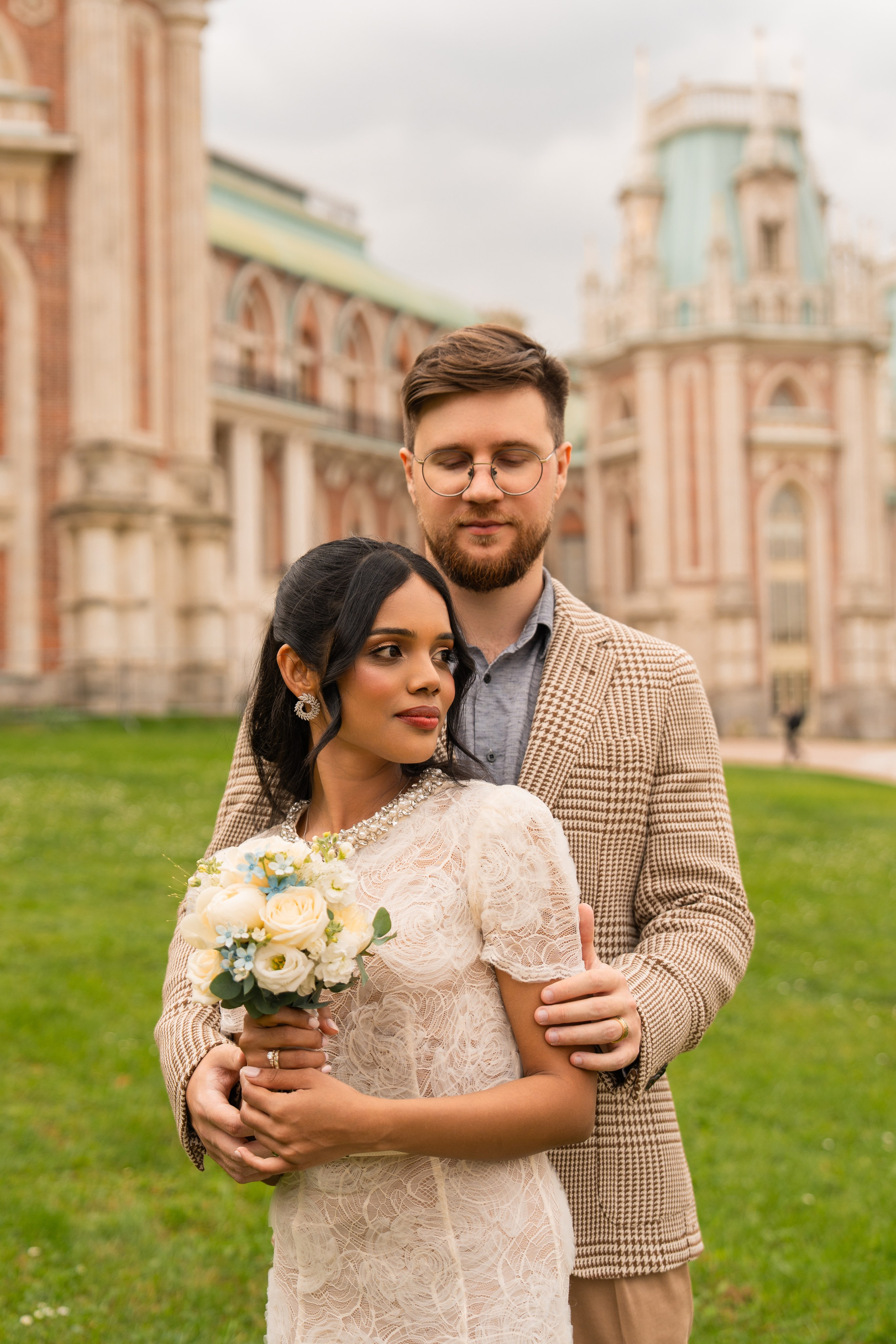 Максим и Харша, Царицыно. Свадебный фотограф в Москве Анна Полушина