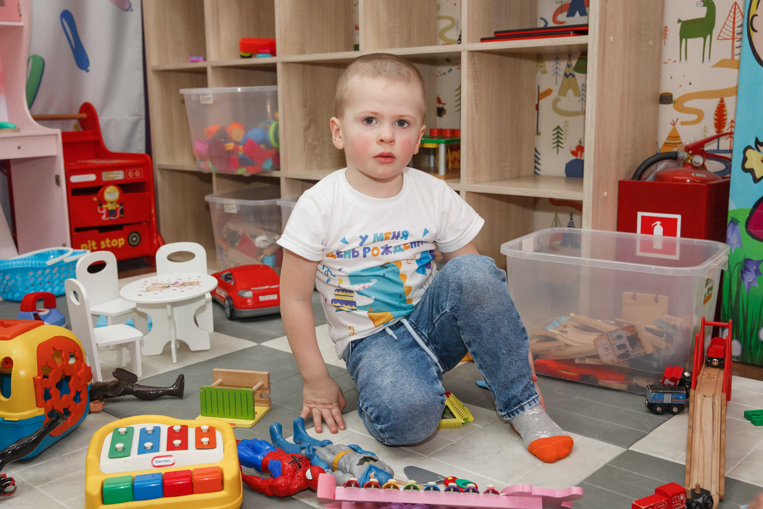 Детский День Рождения, Мише 3 годика, «Мультяшка». Свадебный и репортажный фотограф (Москва, Королев и другие)