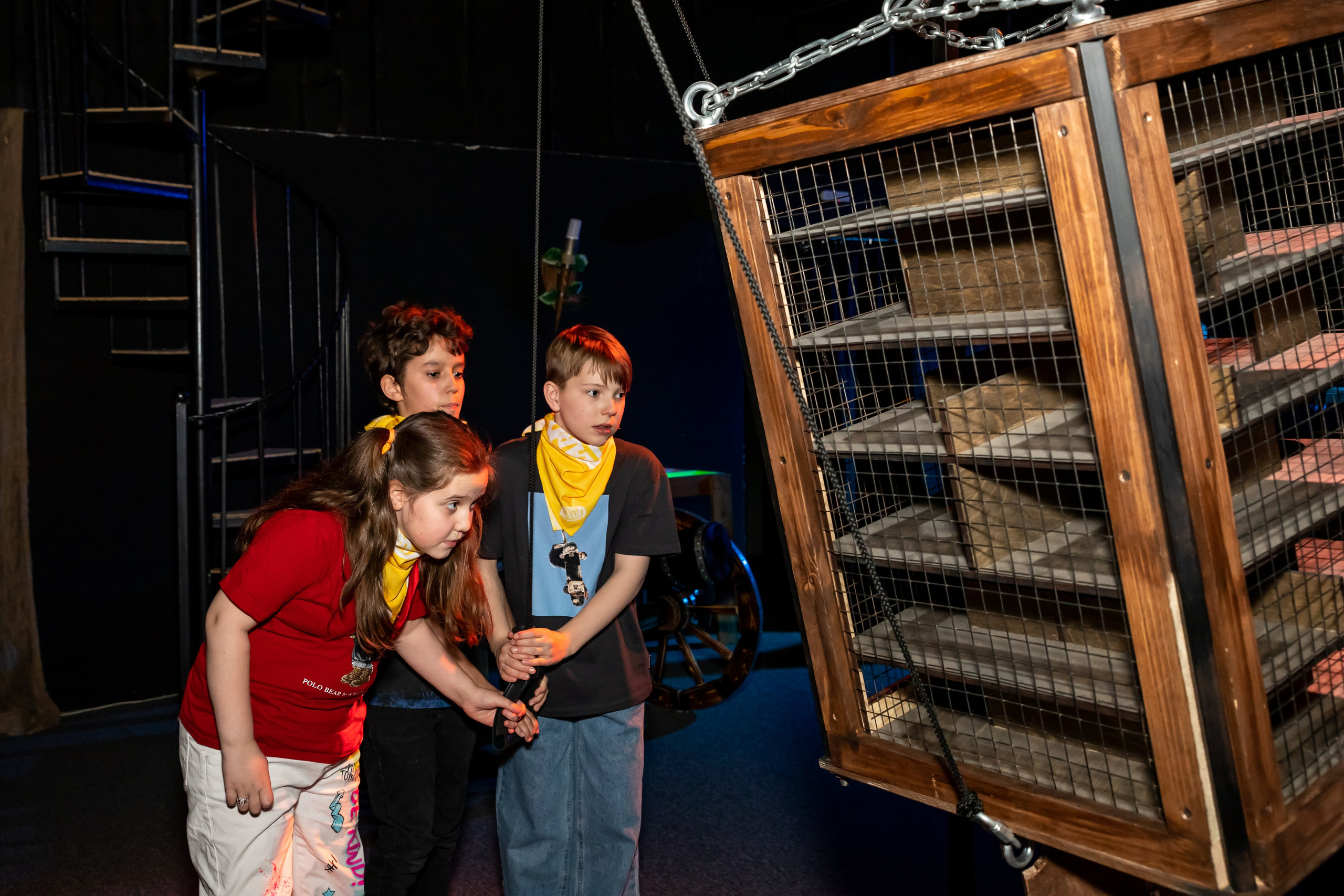 Детские праздники — Форт Боярд. Фотограф Анастасия Федорченко г. Москва