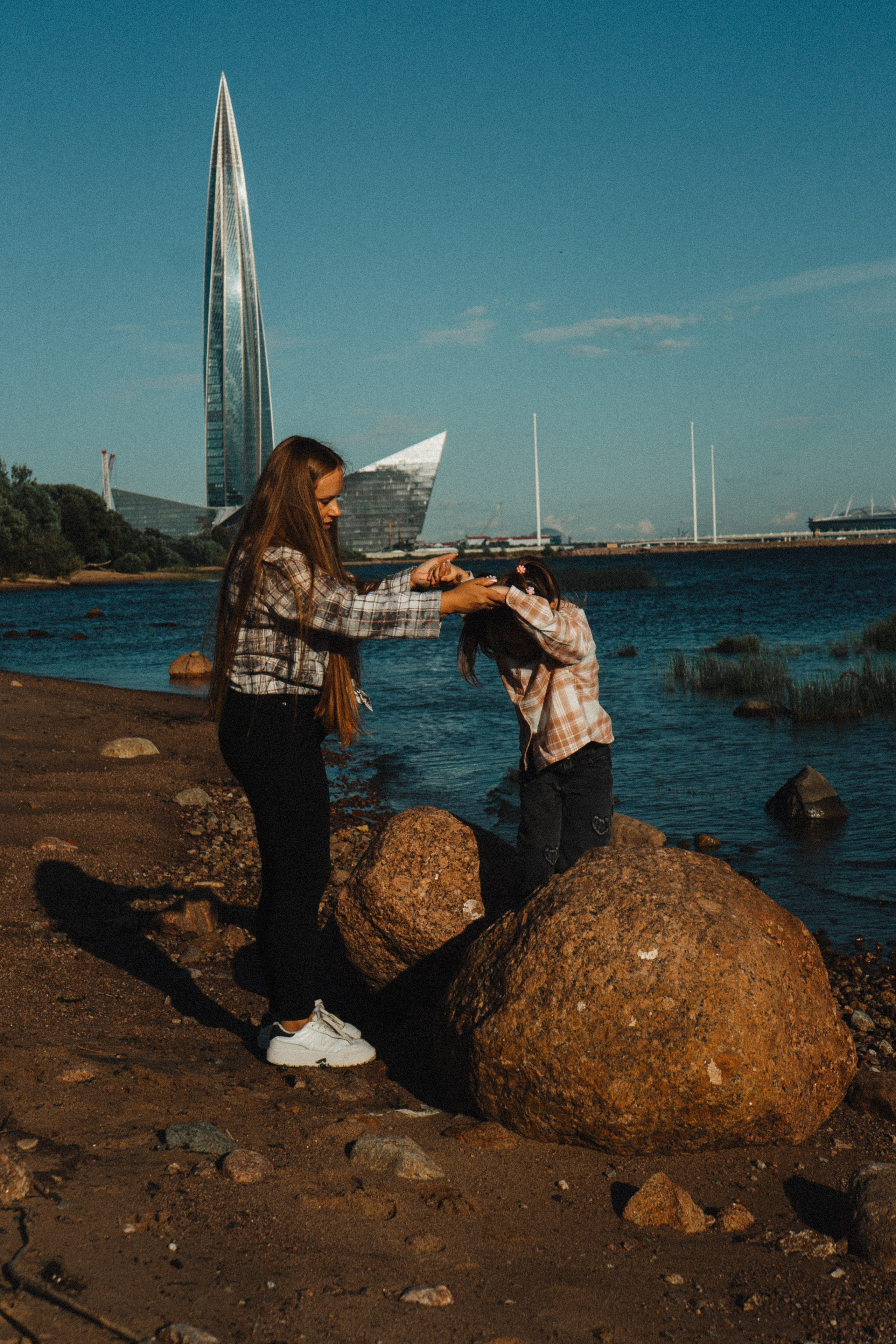 МАМА И ДОЧКА НА ФИНСКОМ ЗАЛИВЕ. Профессиональный фотограф, Санкт-Петербург — Виктория Богомолова