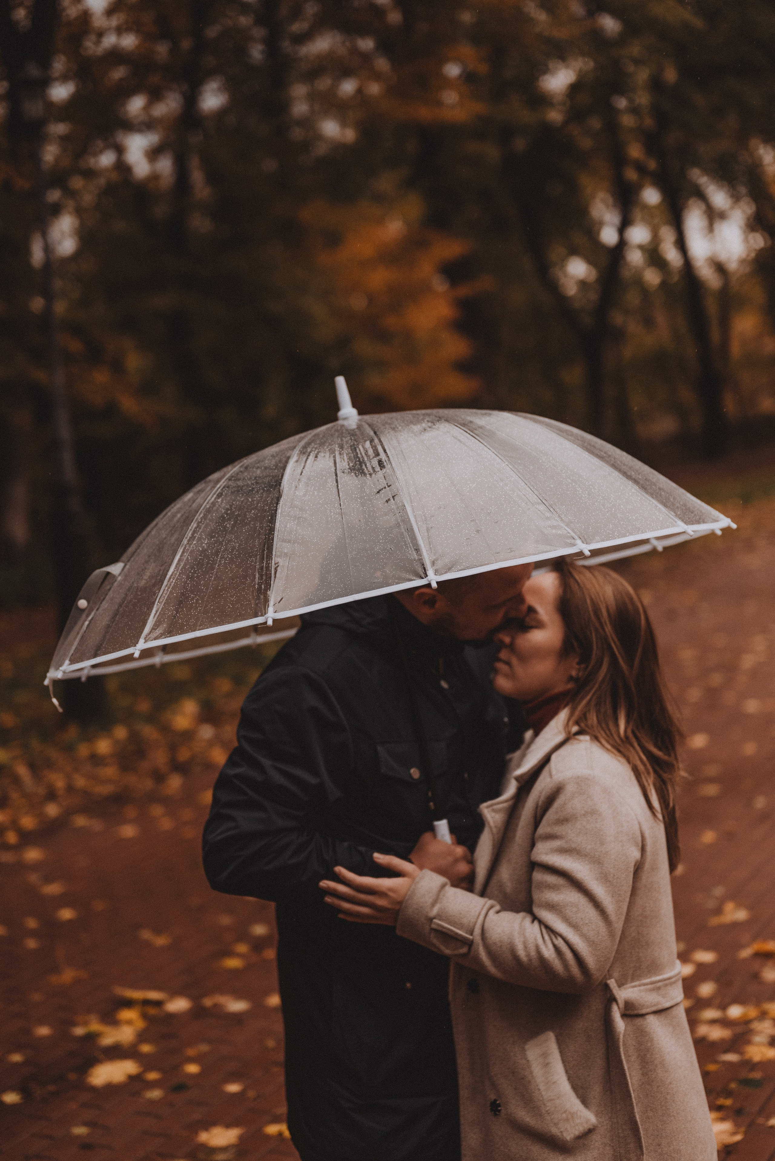 Под дождем. Павел и Виктория. Фотограф Кристина Пархоменко