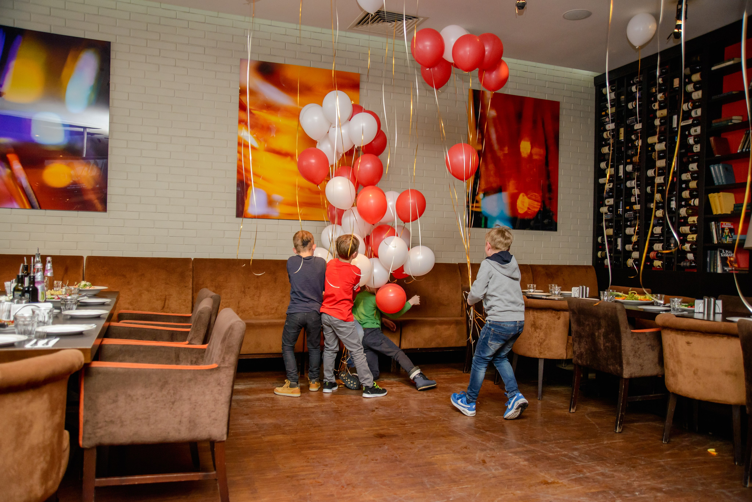 Детский день рождения в ресторане