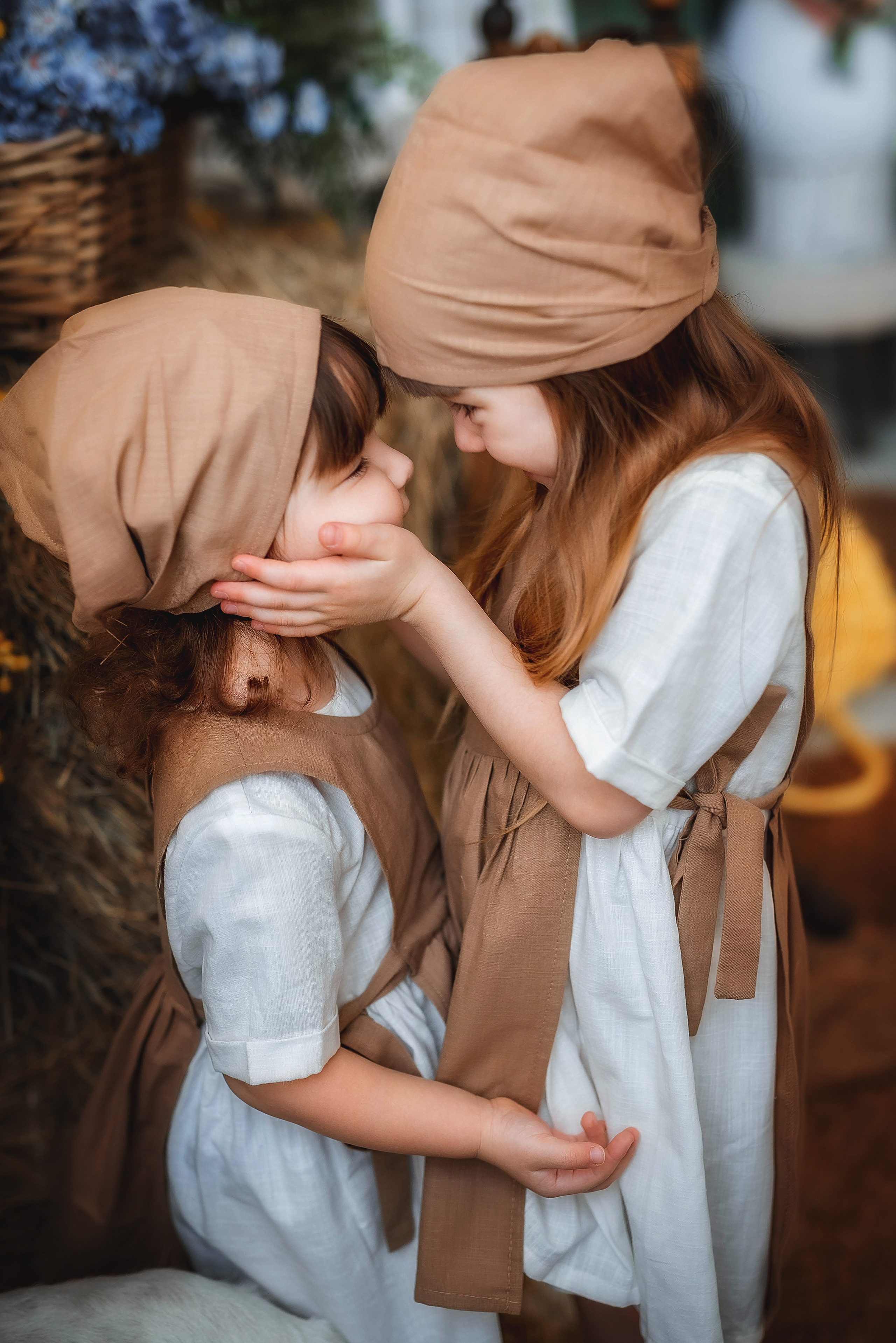 Пасхальная фотосессия с козленком. Семейный, детский фотограф в Воронеже Анна Никитина