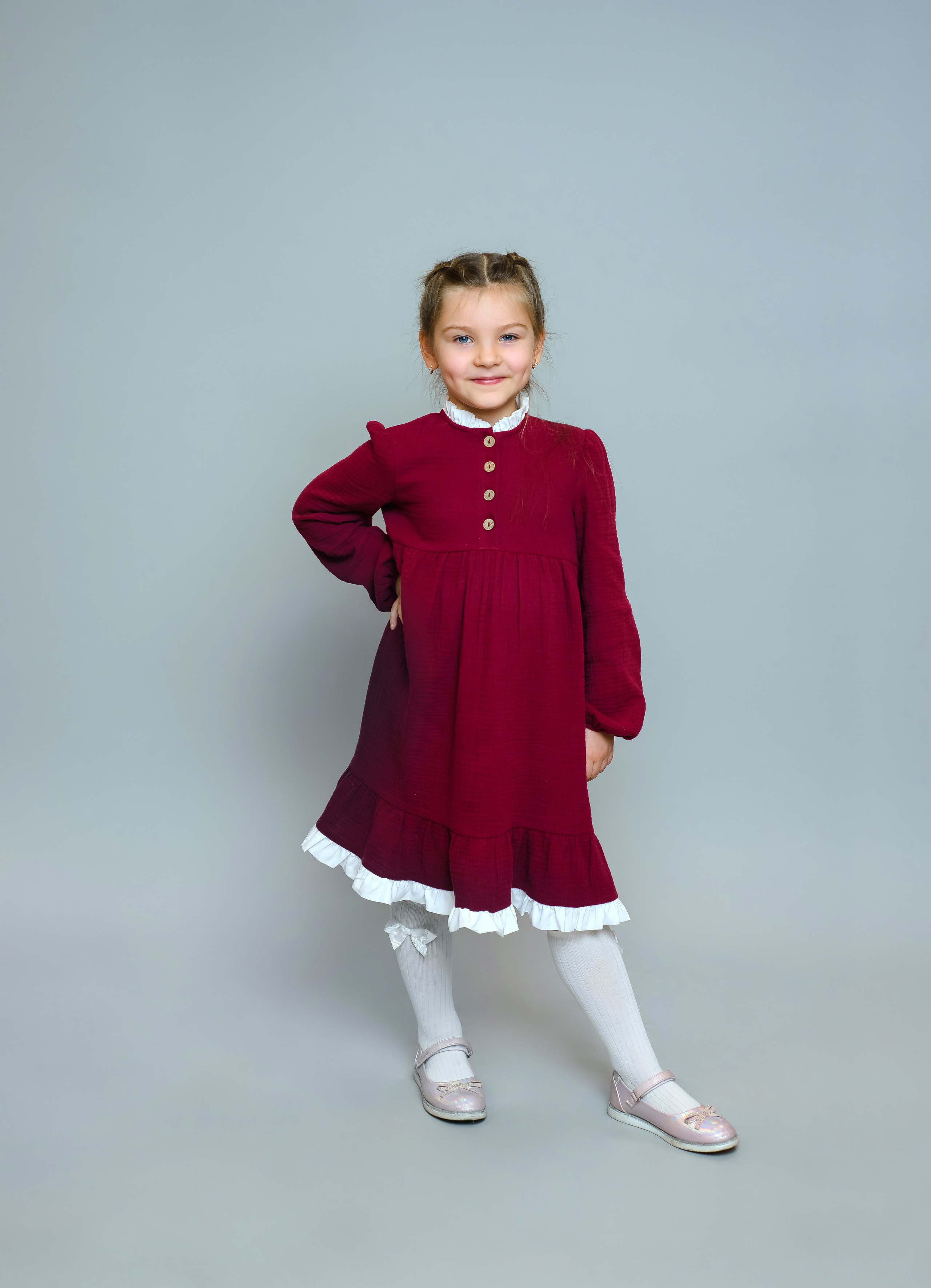 Студийная съемка в саду