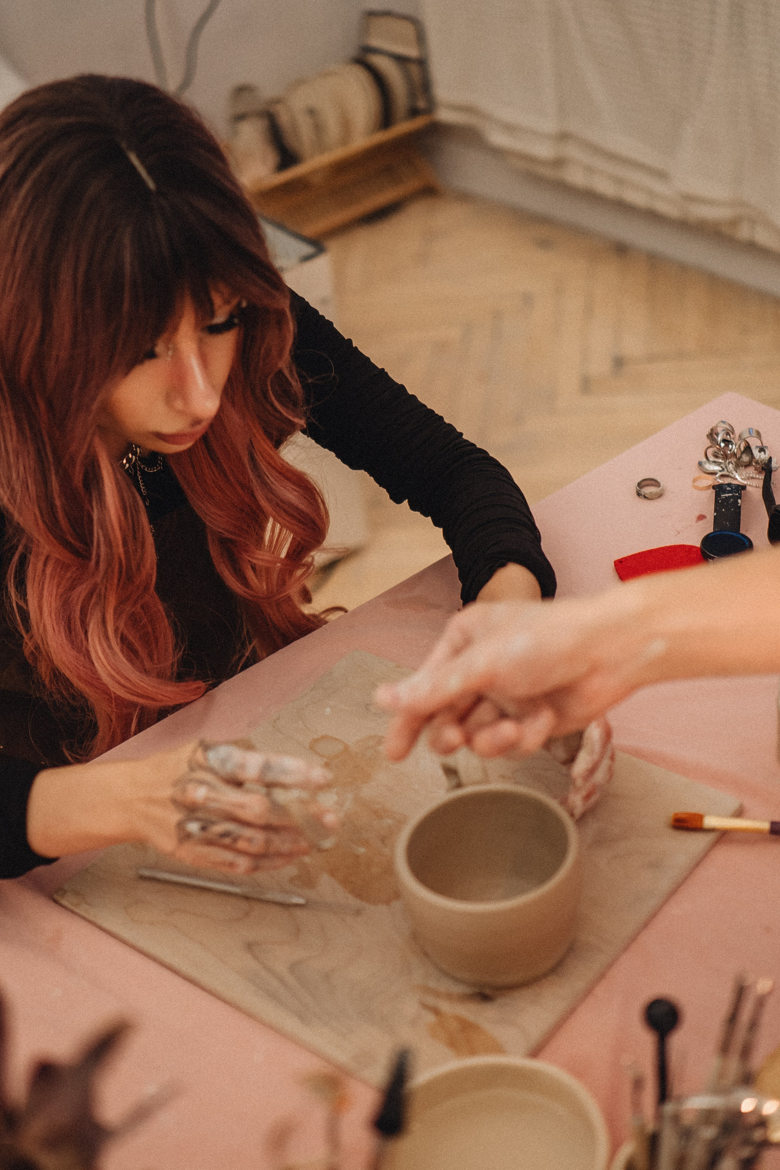 СВИДАНИЕ В ГОНЧАРНОЙ МАСТЕРСКОЙ. Профессиональный фотограф, Санкт-Петербург — Виктория Богомолова