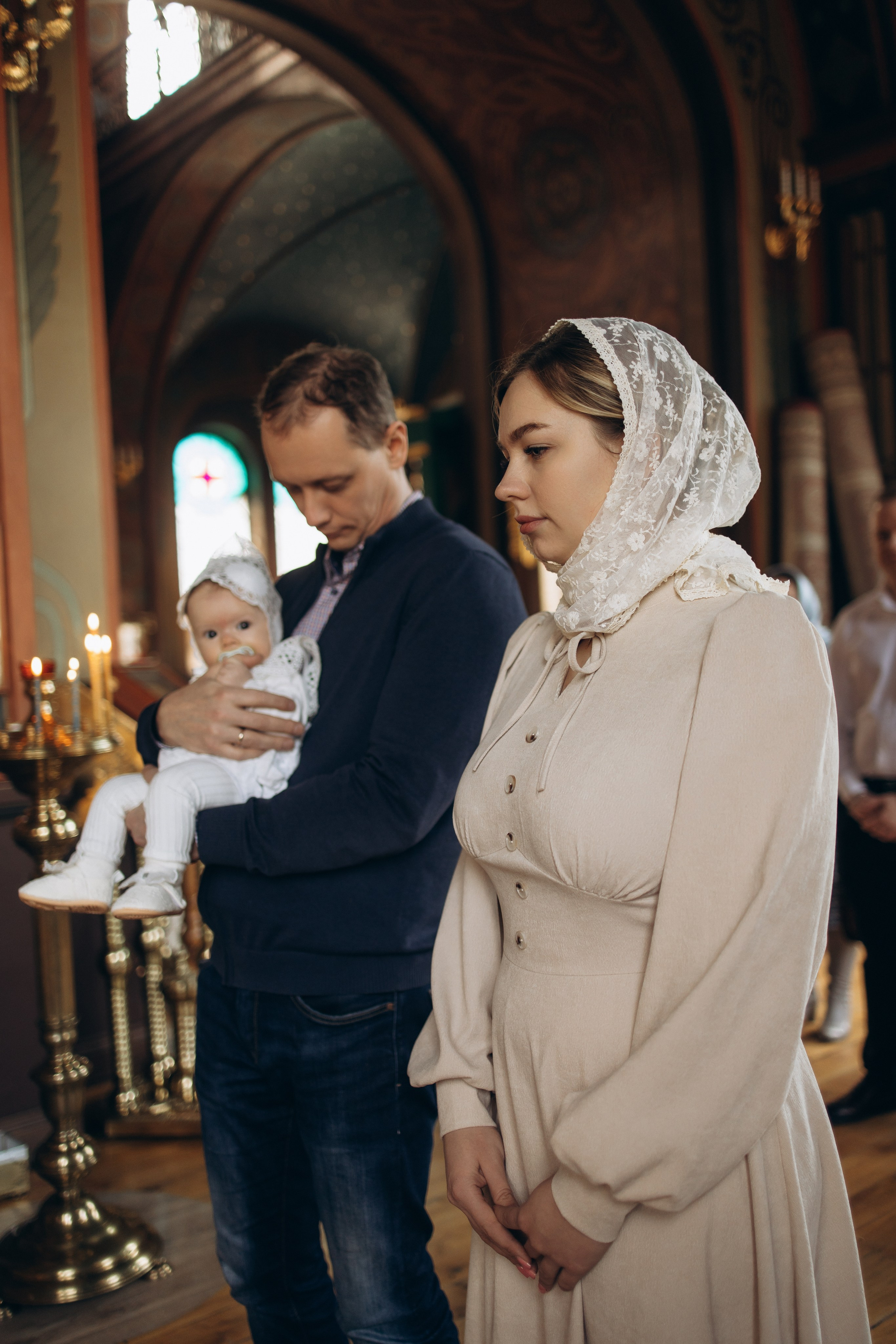 Крещение Аврелии. Самый теплый фотограф в Краснодаре Рябоконь Ксения