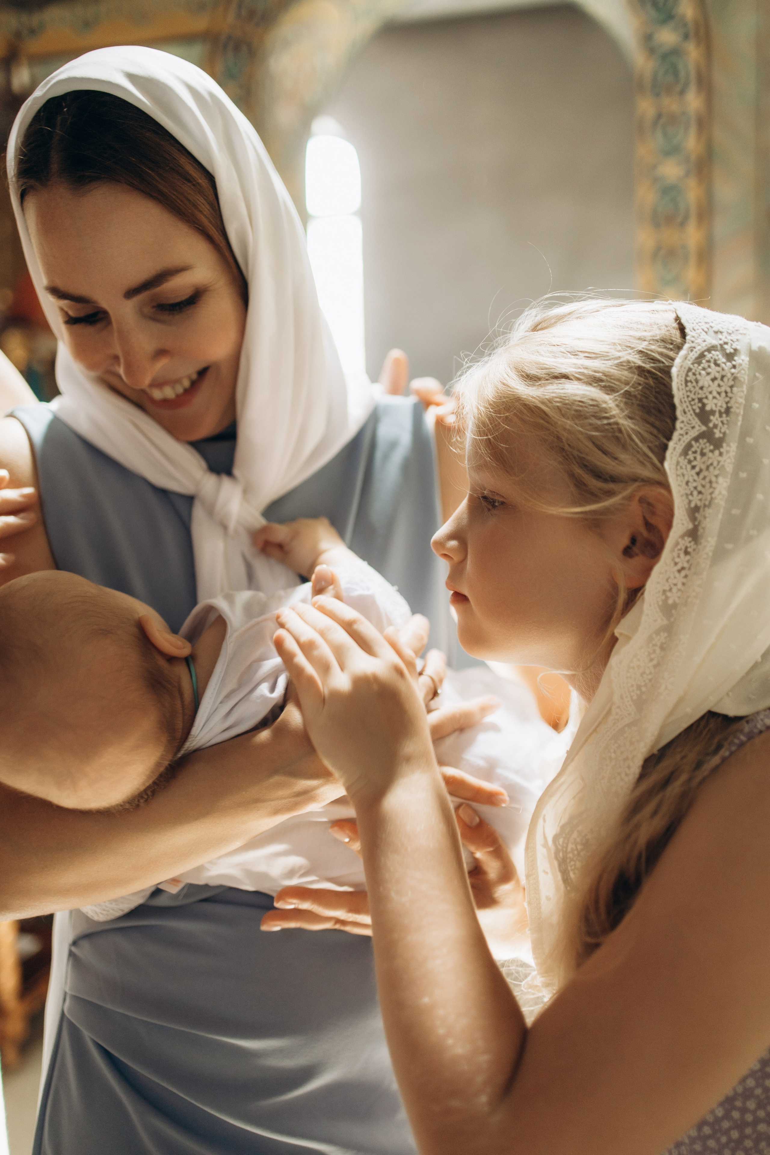 Крещение Ивана. Самый теплый фотограф в Краснодаре Рябоконь Ксения