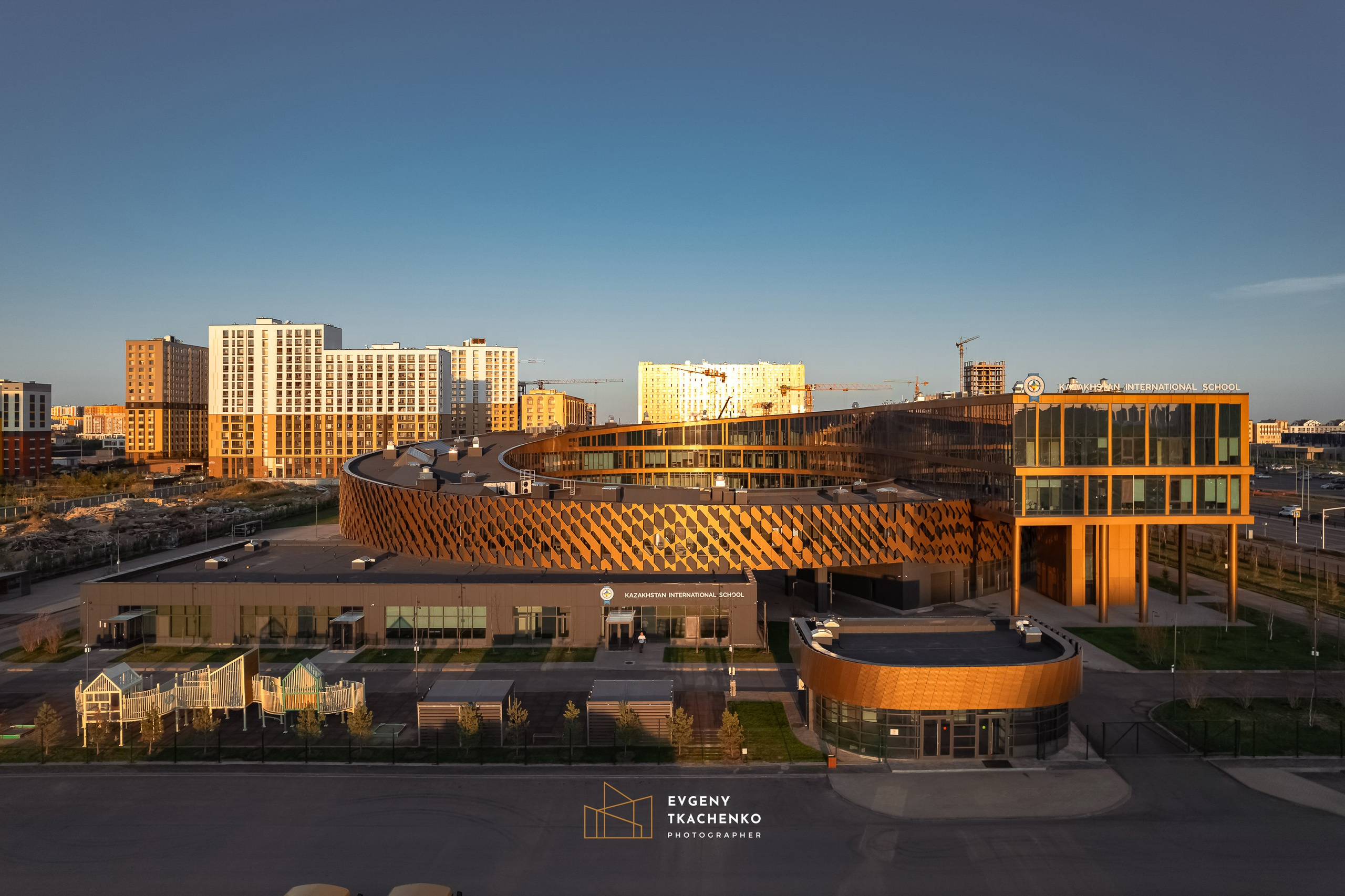 Kazakhstan International School в г. Астана. Архитектурный и интерьерный фотограф в Казахстане