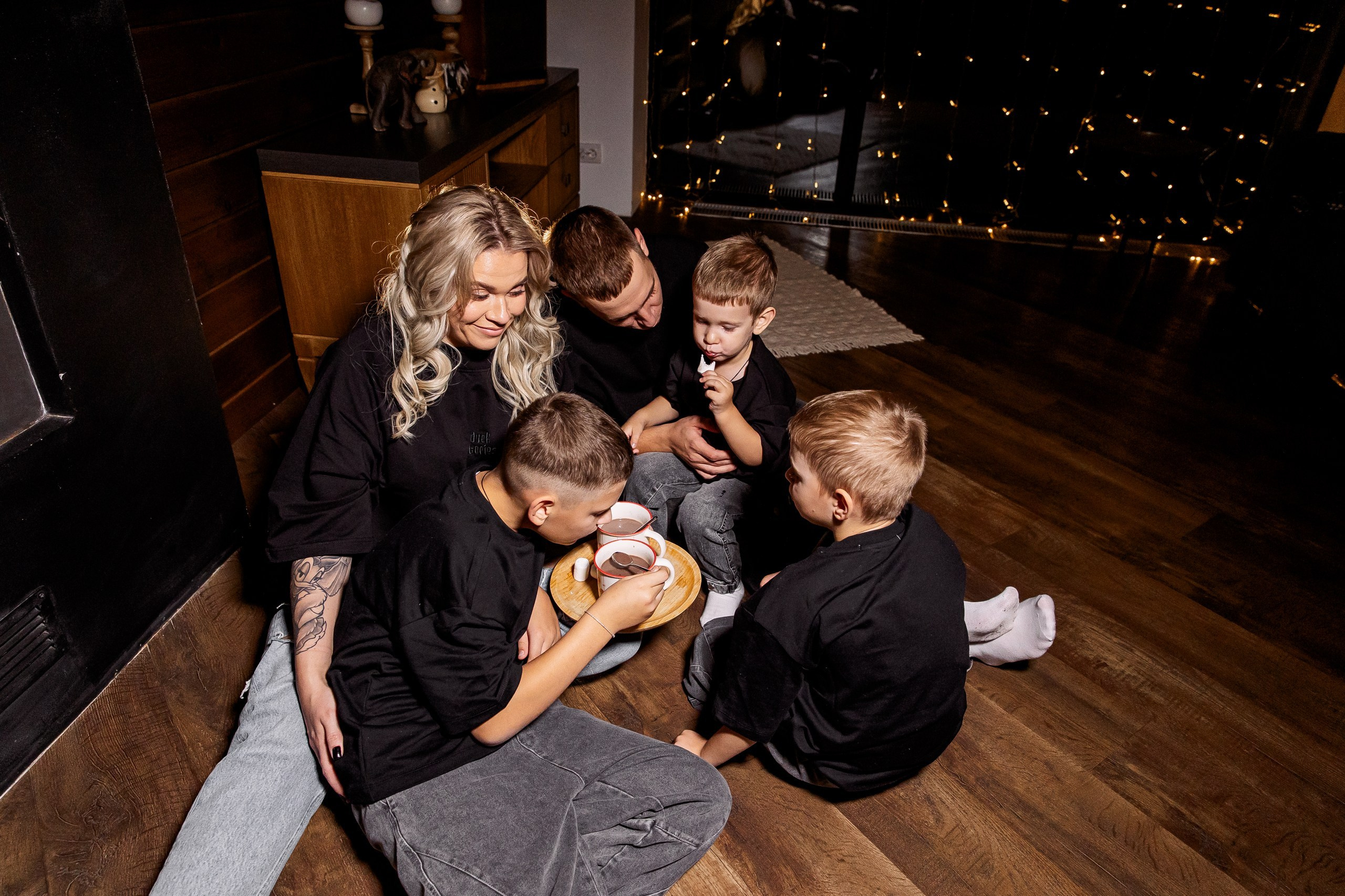 Эдуард и Дарья с сыновьями. Свадебный и семейный фотограф в Челябинске Юлия Ишимова