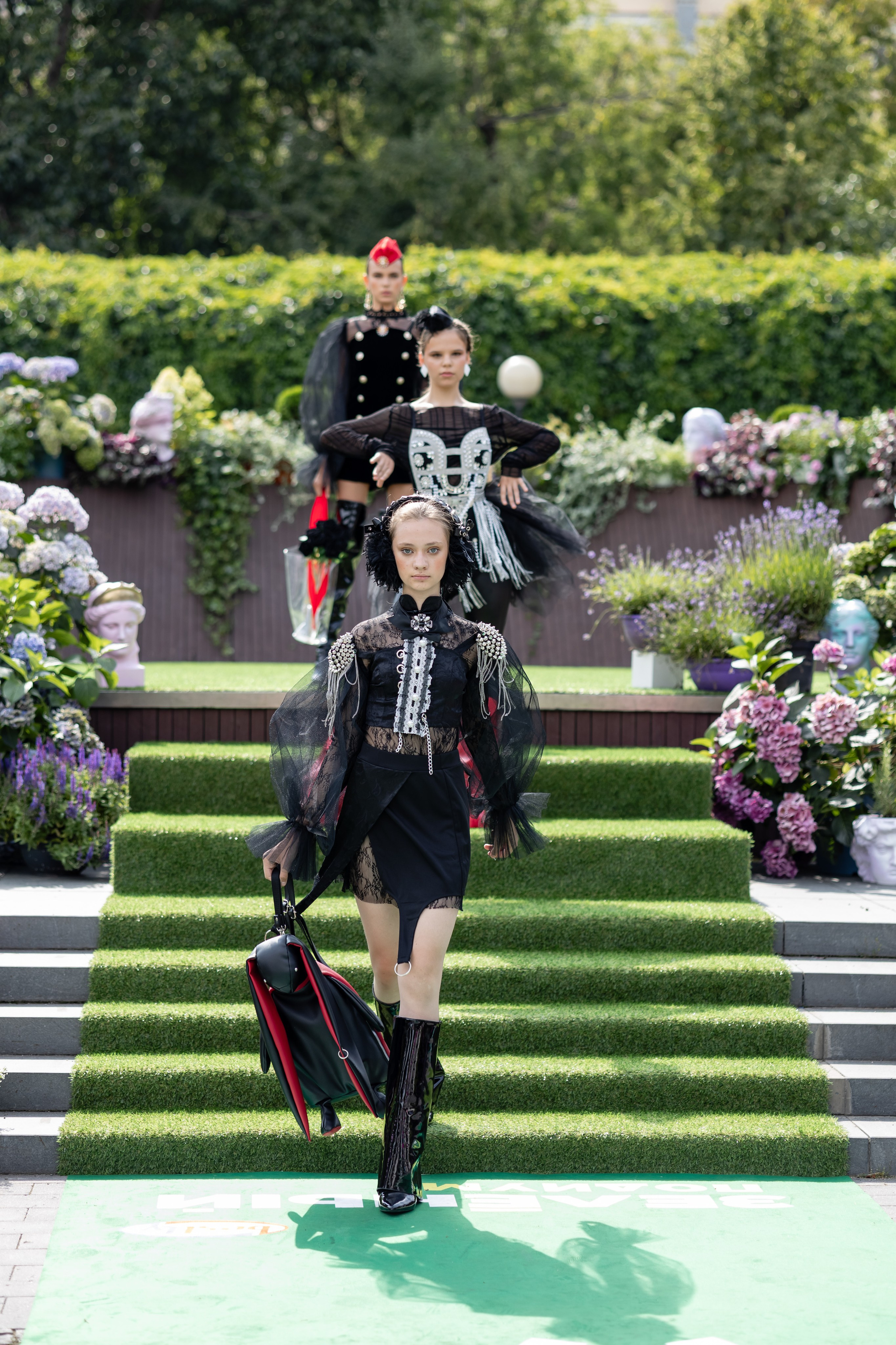 Зеленый подиум (KIDS REVOLUTION и GIZA). Татьяна Чернышова свадебный фотограф Москва