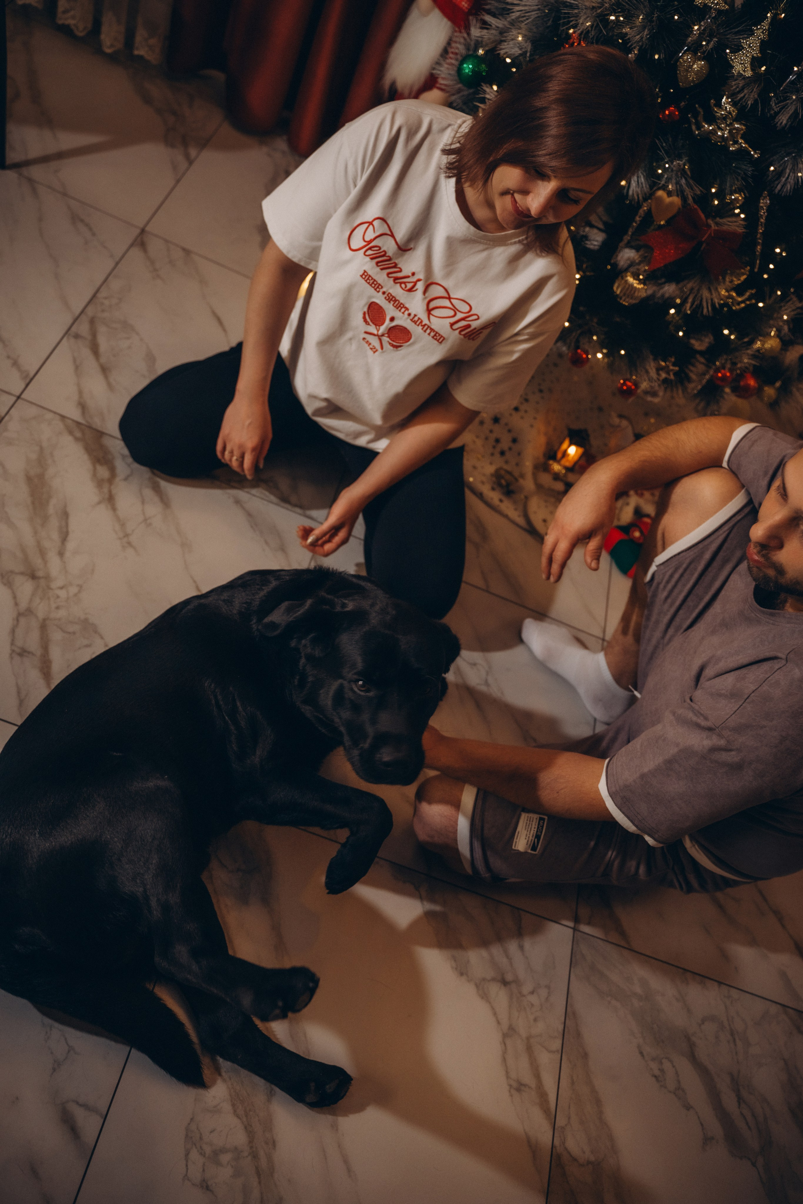 Семья Киприяновы, Новый год дома. Семейный фотограф в Белгороде Амелина Алина