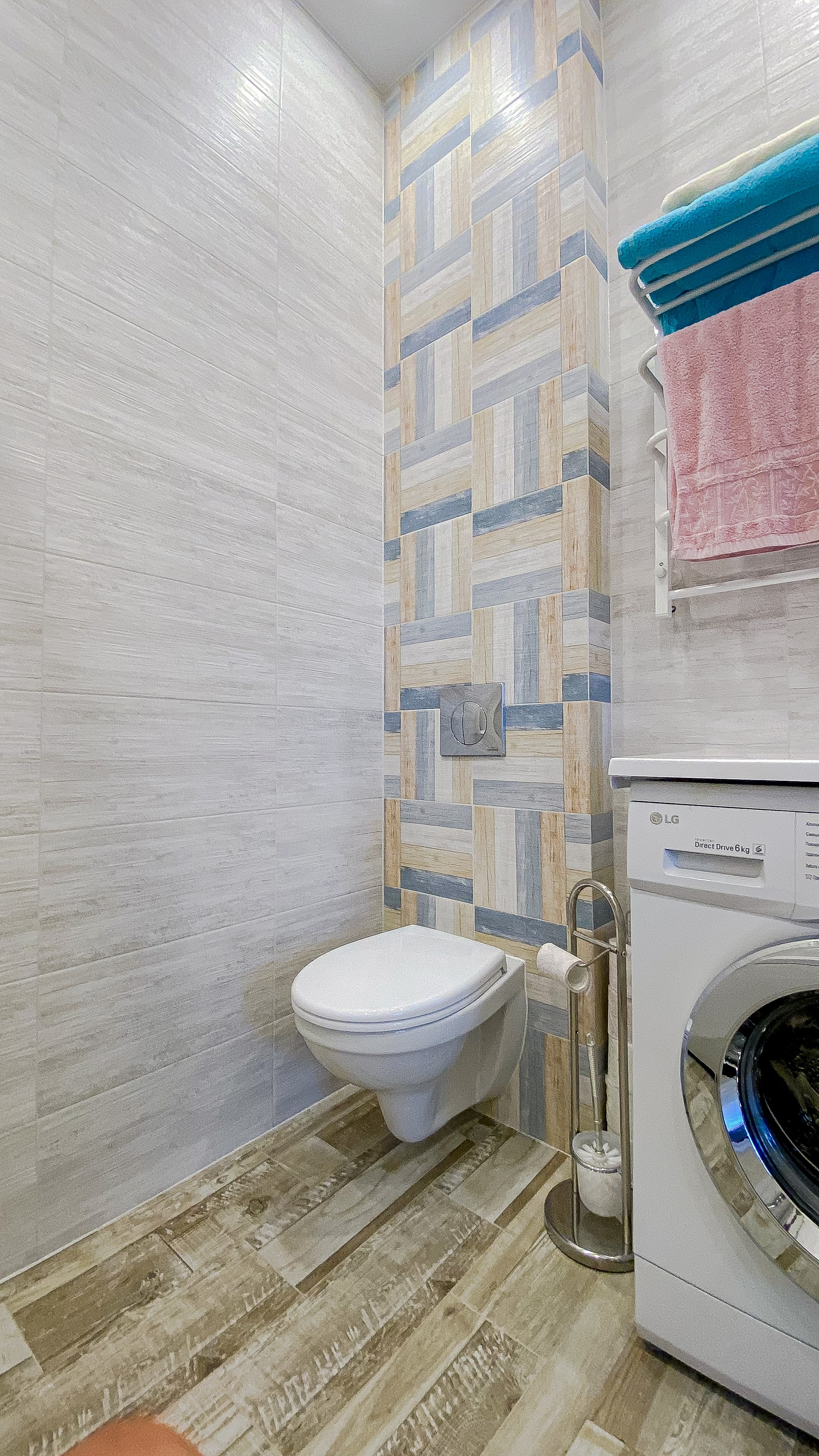 The apartment is 98 m2. Fotograf Dmitrii Donets