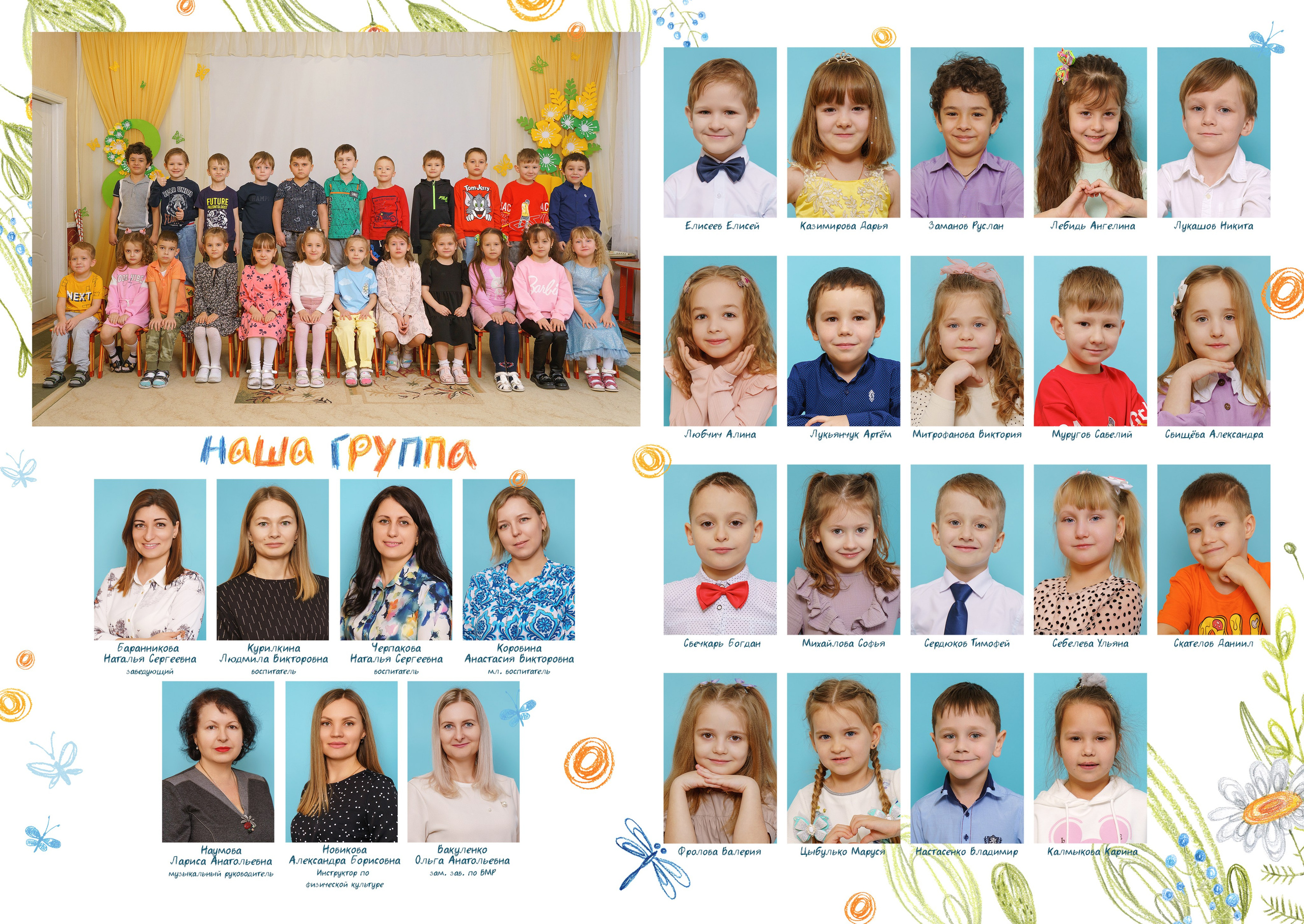 Садики комби альбомы на 3 разворота. Стильные выпускные альбомы и индивидуальные фотосессии в Таганроге