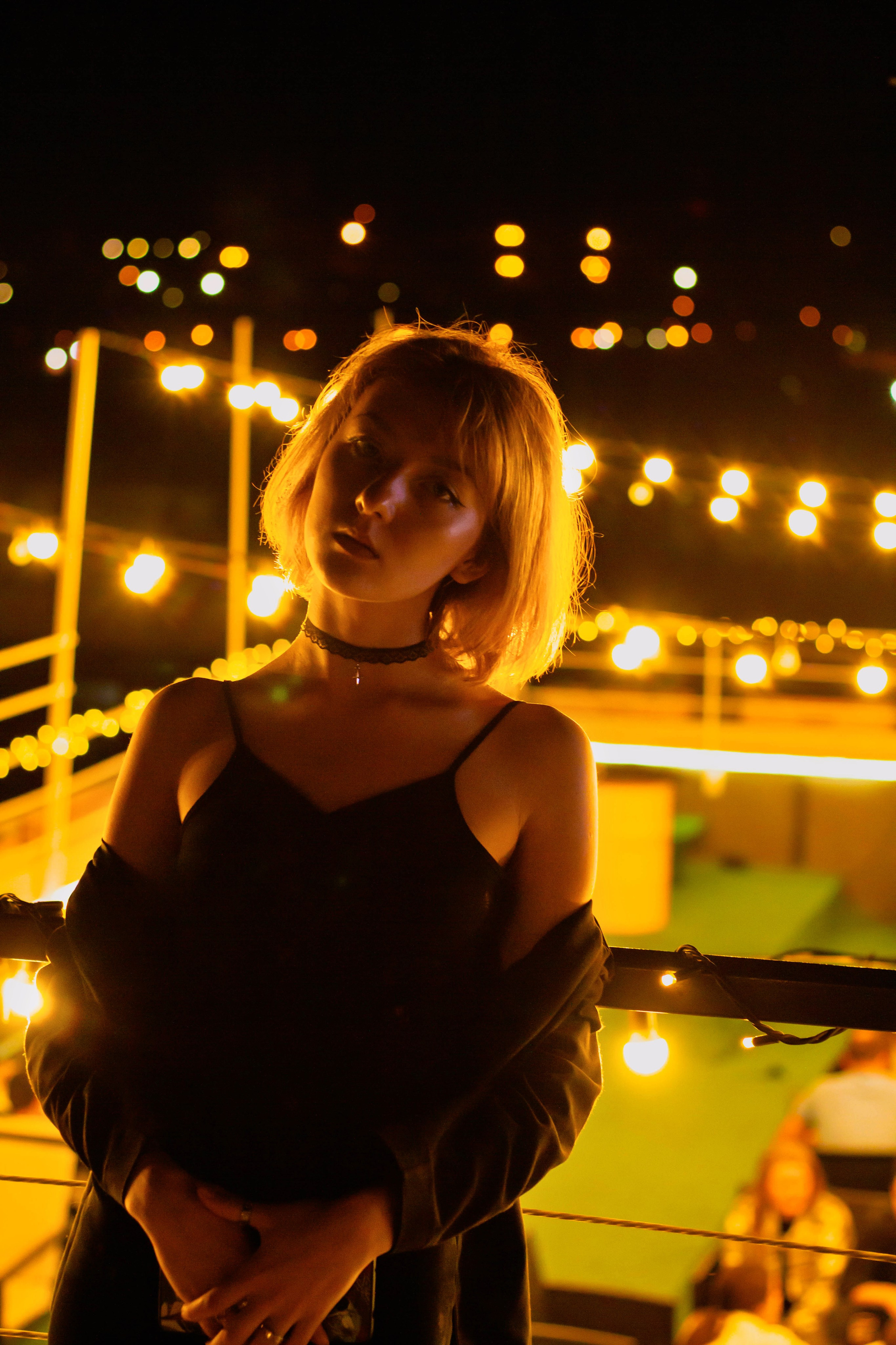 Ночь. Фотограф в Новокузнецке