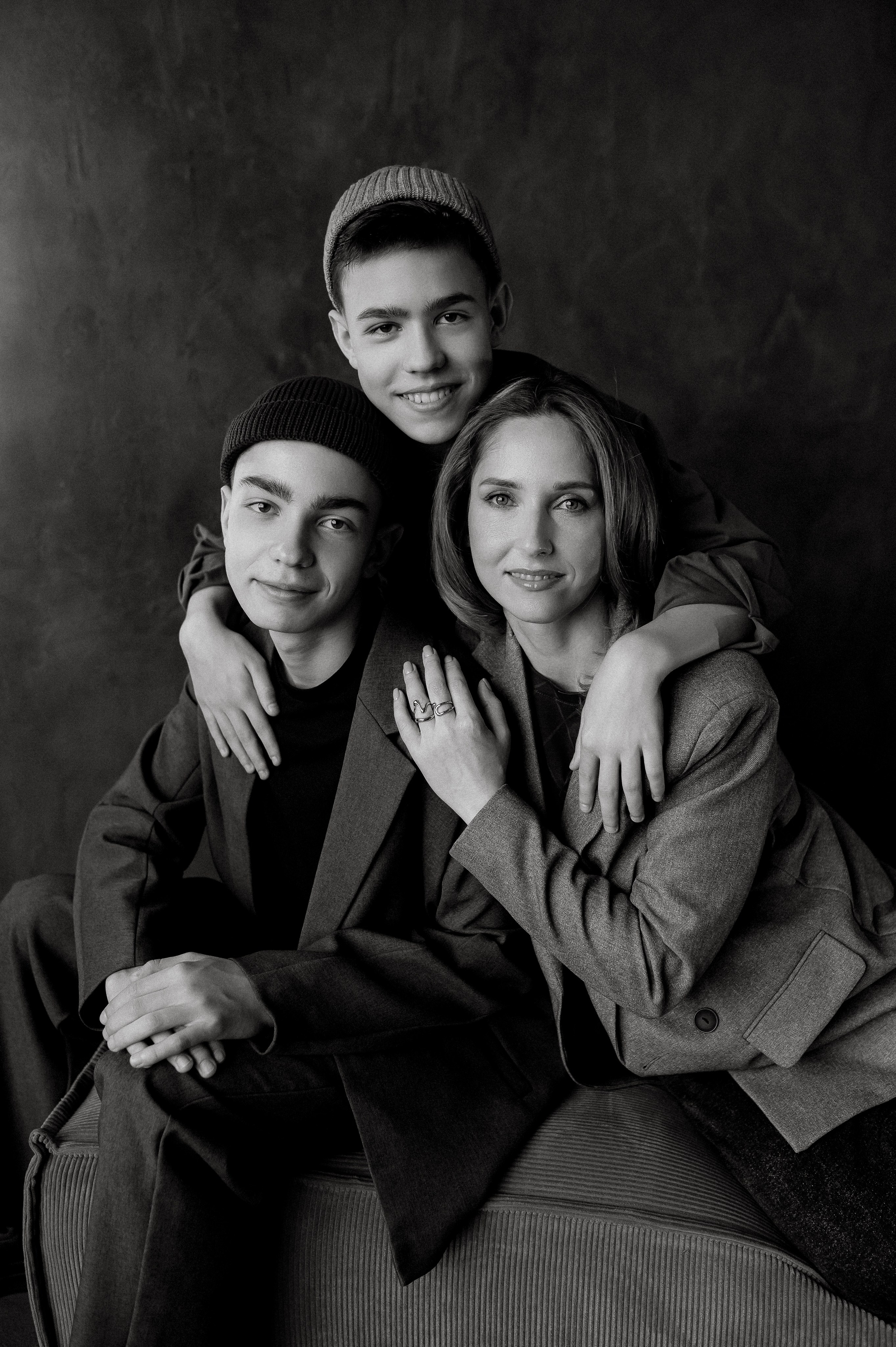 Семейная в студии. Фотограф Алексин, Тула