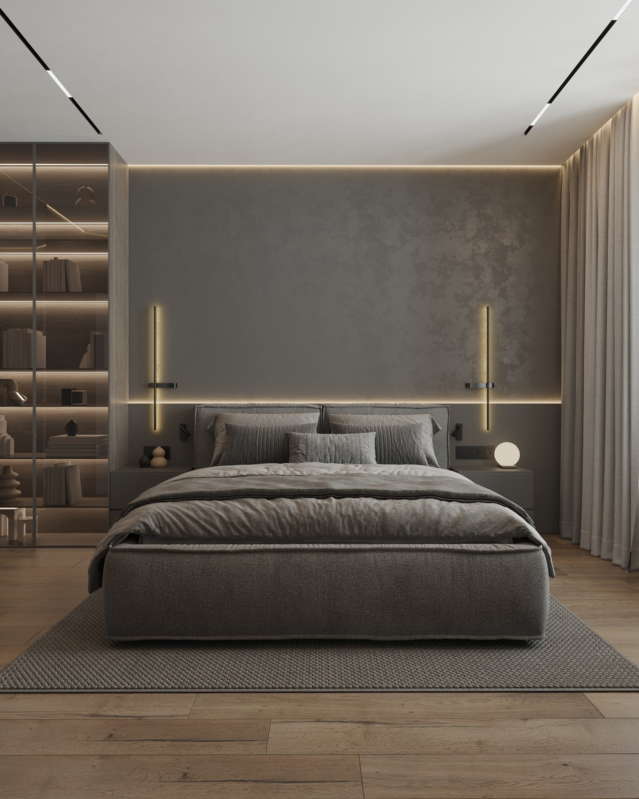 ЖК «Приморский квартал» / Санкт-Петербург / 45 кв. м. Ксения Барабаш дизайнер интерьера в Санкт-Петербурге