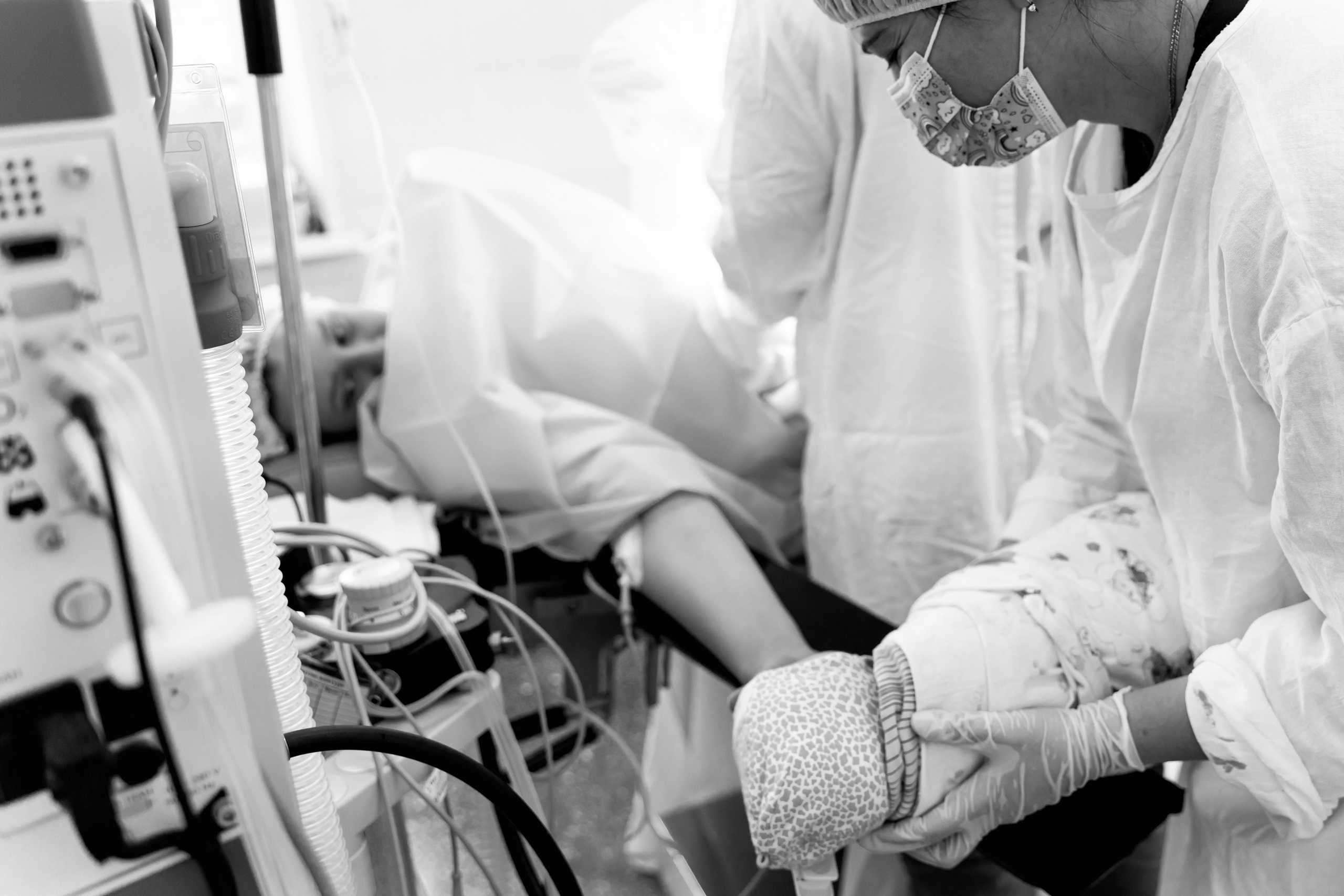 Съемка родов. Фотограф Ким Наталья в Красноярске