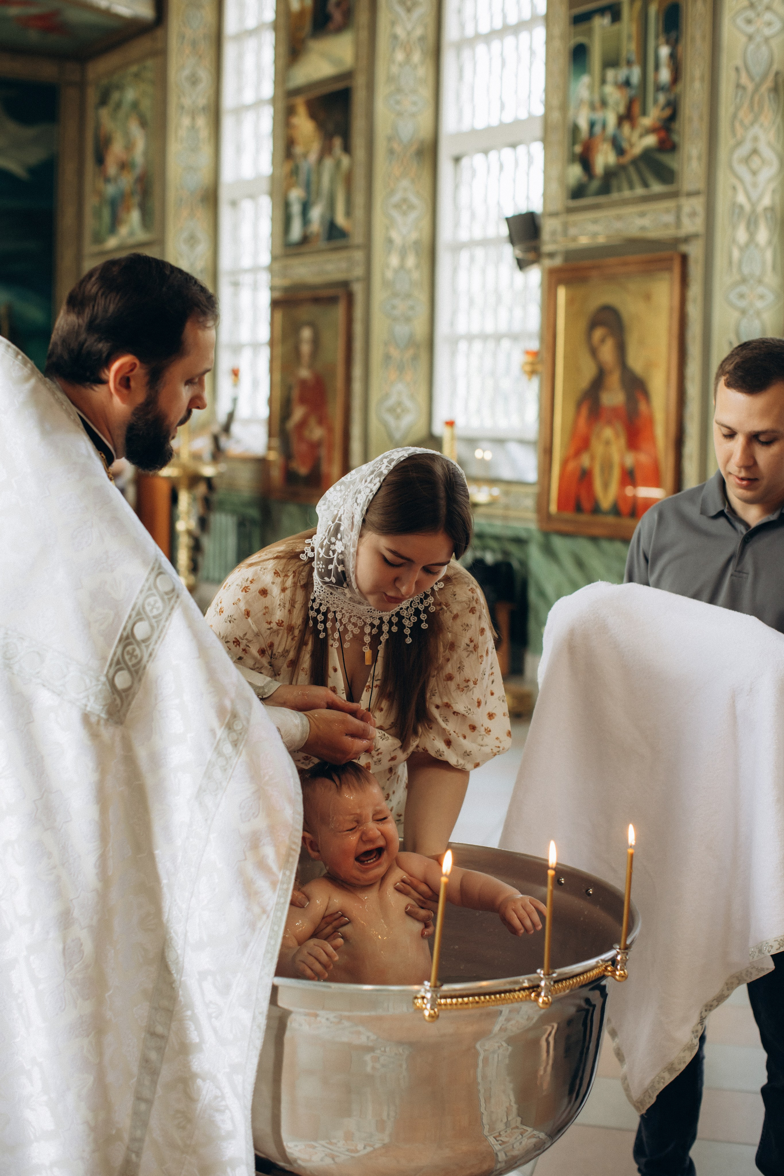 Таинство крещения Ванечки. Семейный фотограф в Ростове-на-Дону Мария Ожогина