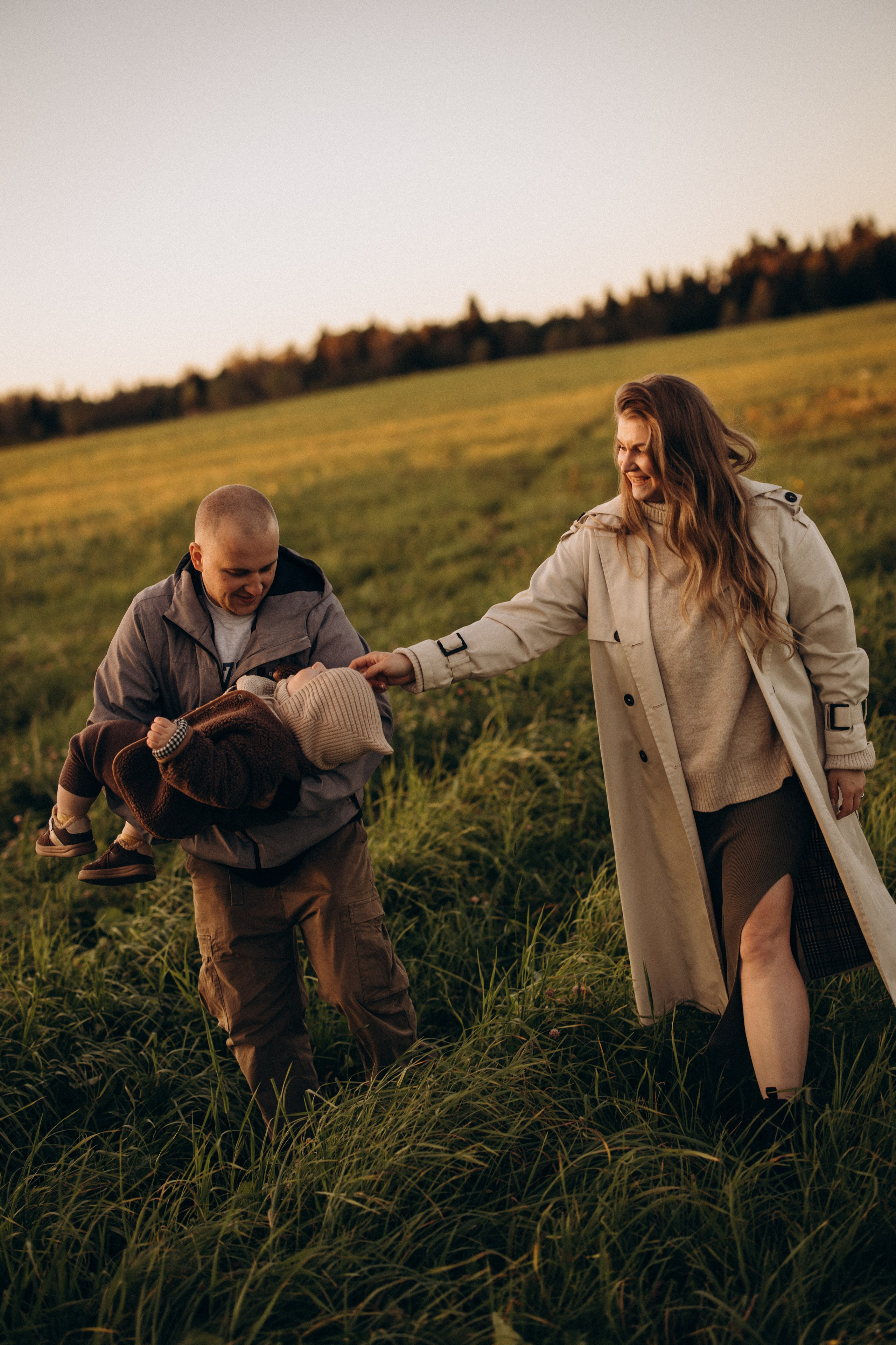 На закате. Евгения Пелипас