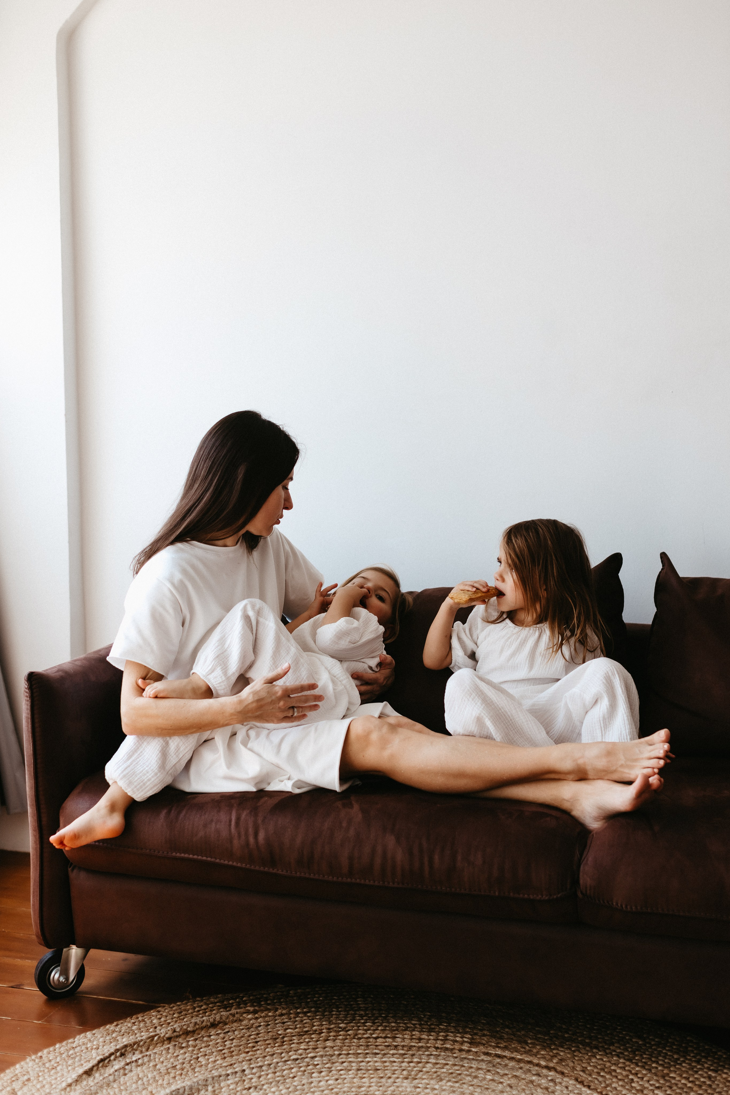 Мама и девочки. Евгения Пелипас