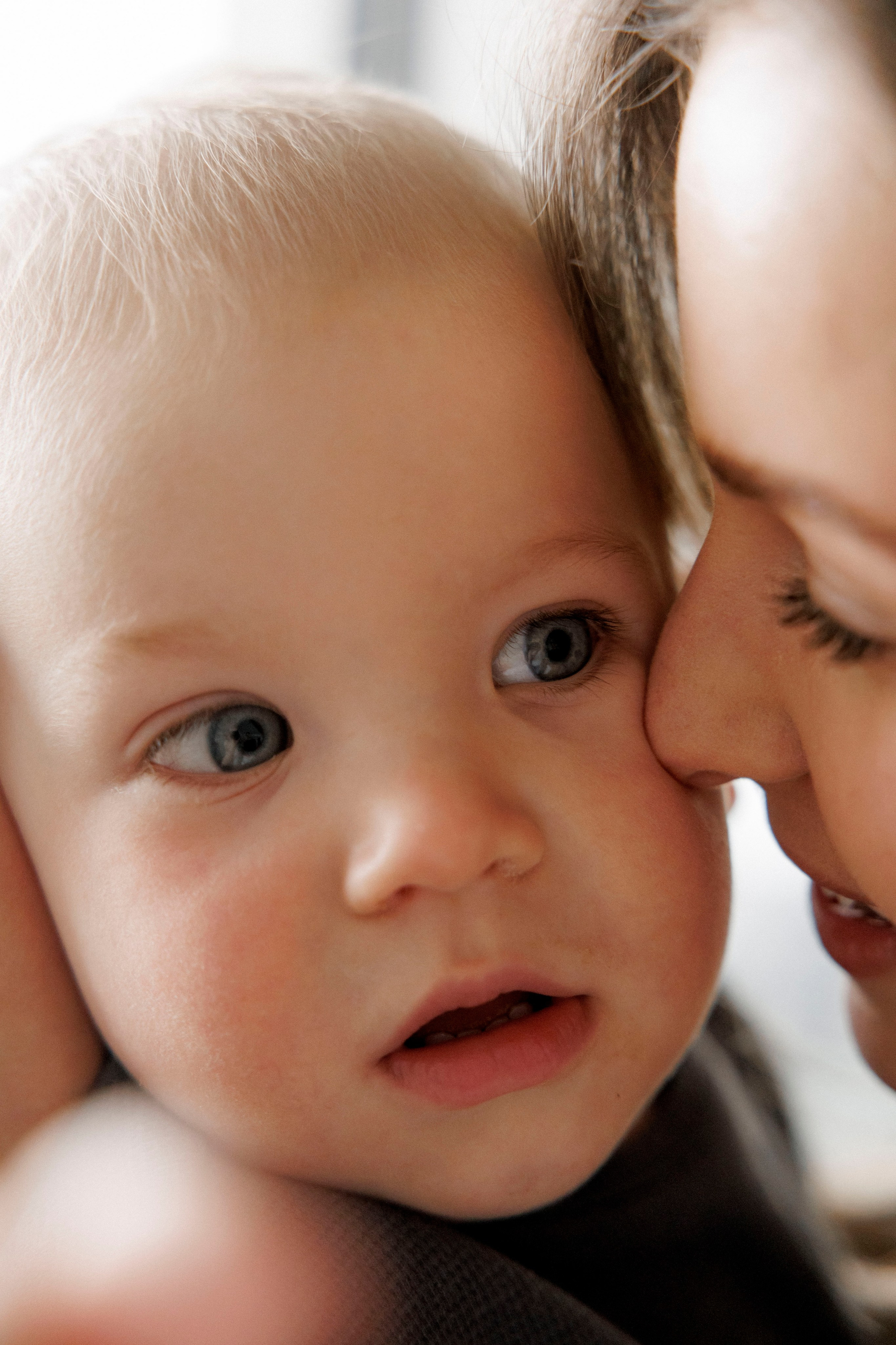 One year old at home. Wedding and family photographer