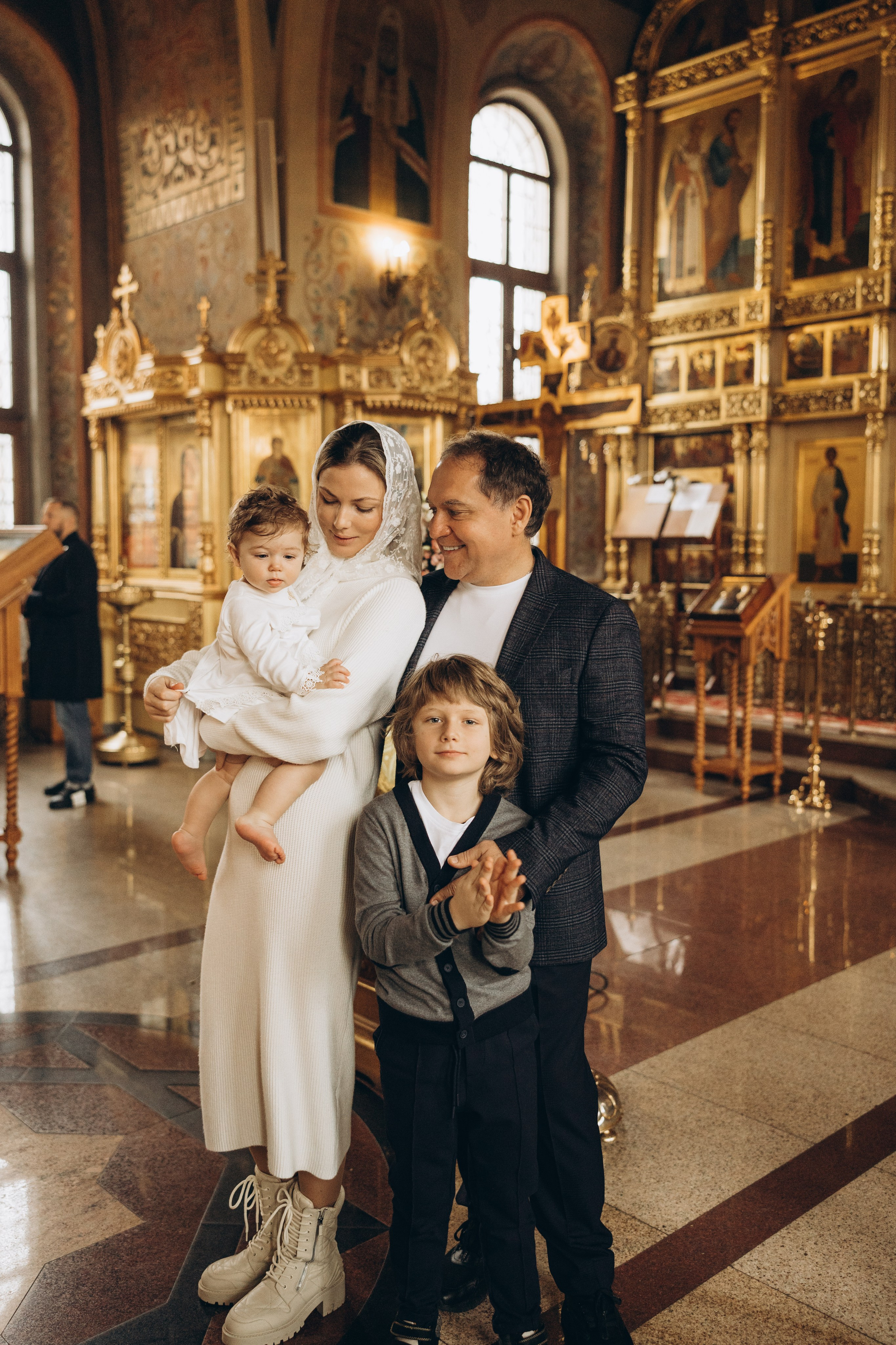 Крещение Дианы. Семейный фотограф в Москве Виктория Ястребинская