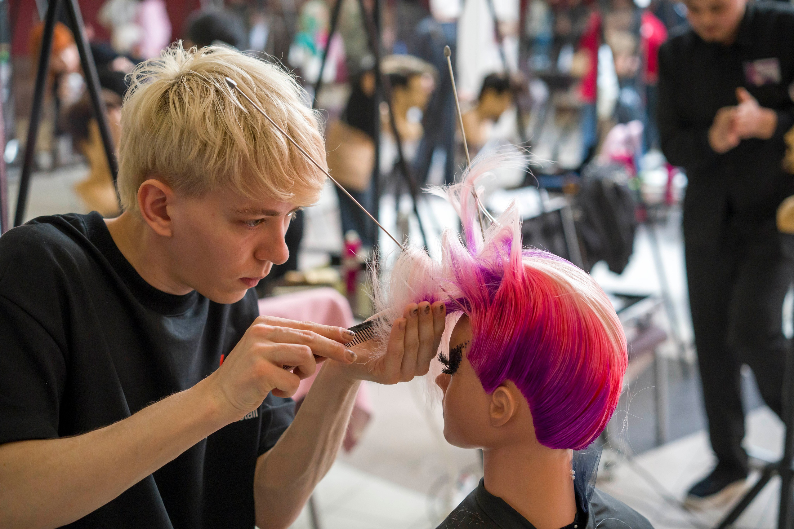 Парикмахерское искусство. Фотограф в Санкт-Петербурге. Репортажная и все съёмки для бизнеса