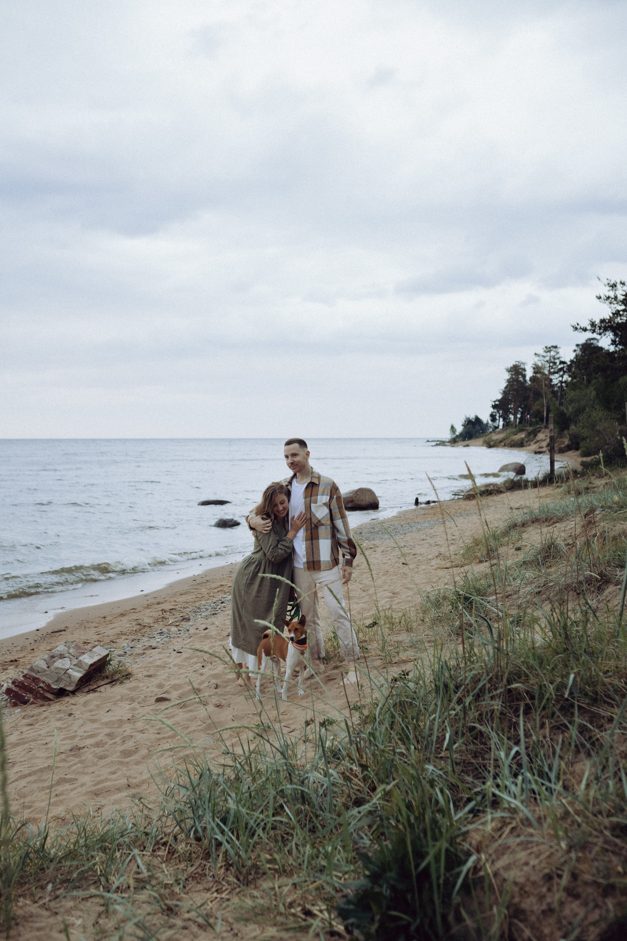 Мария, Вячеслав и Хьюстон. Женский и семейный фотограф в Санкт-Петербурге Ольга Сидорова
