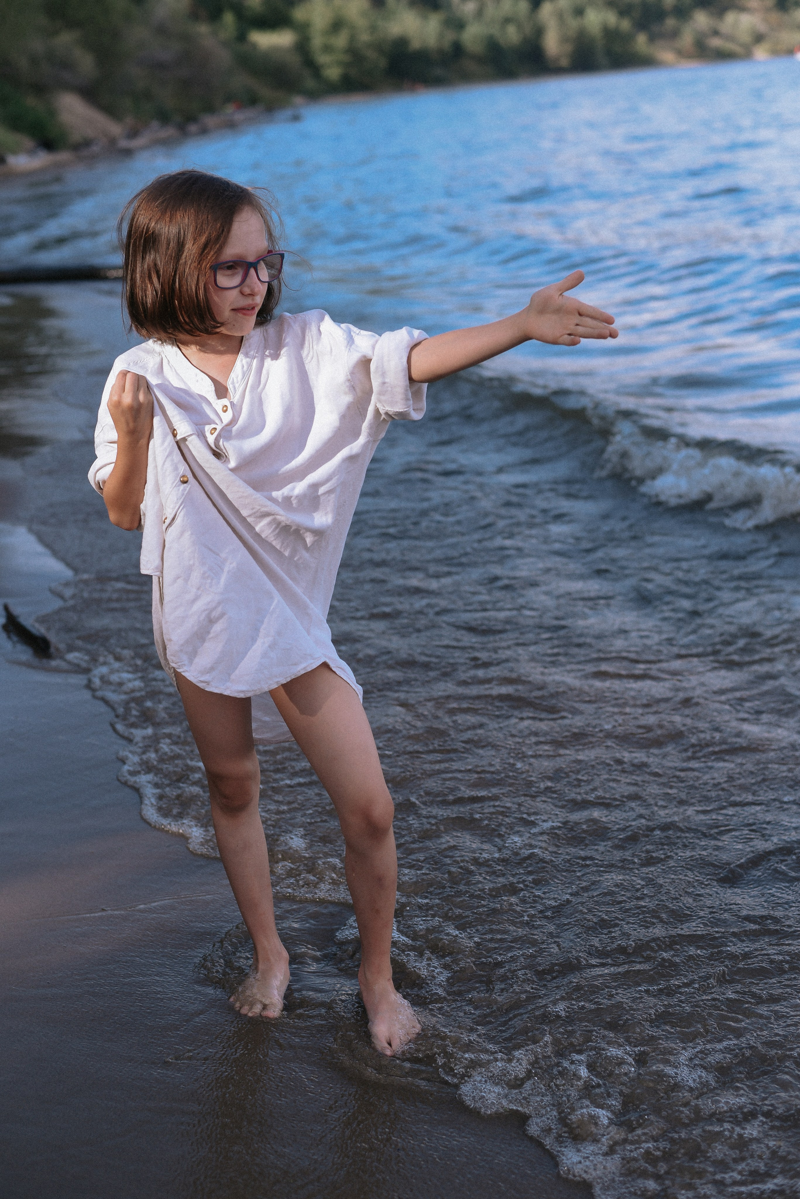Берег, рак и капибара. Детский и семейный фотограф в Новосибирске Саша Дорошенко