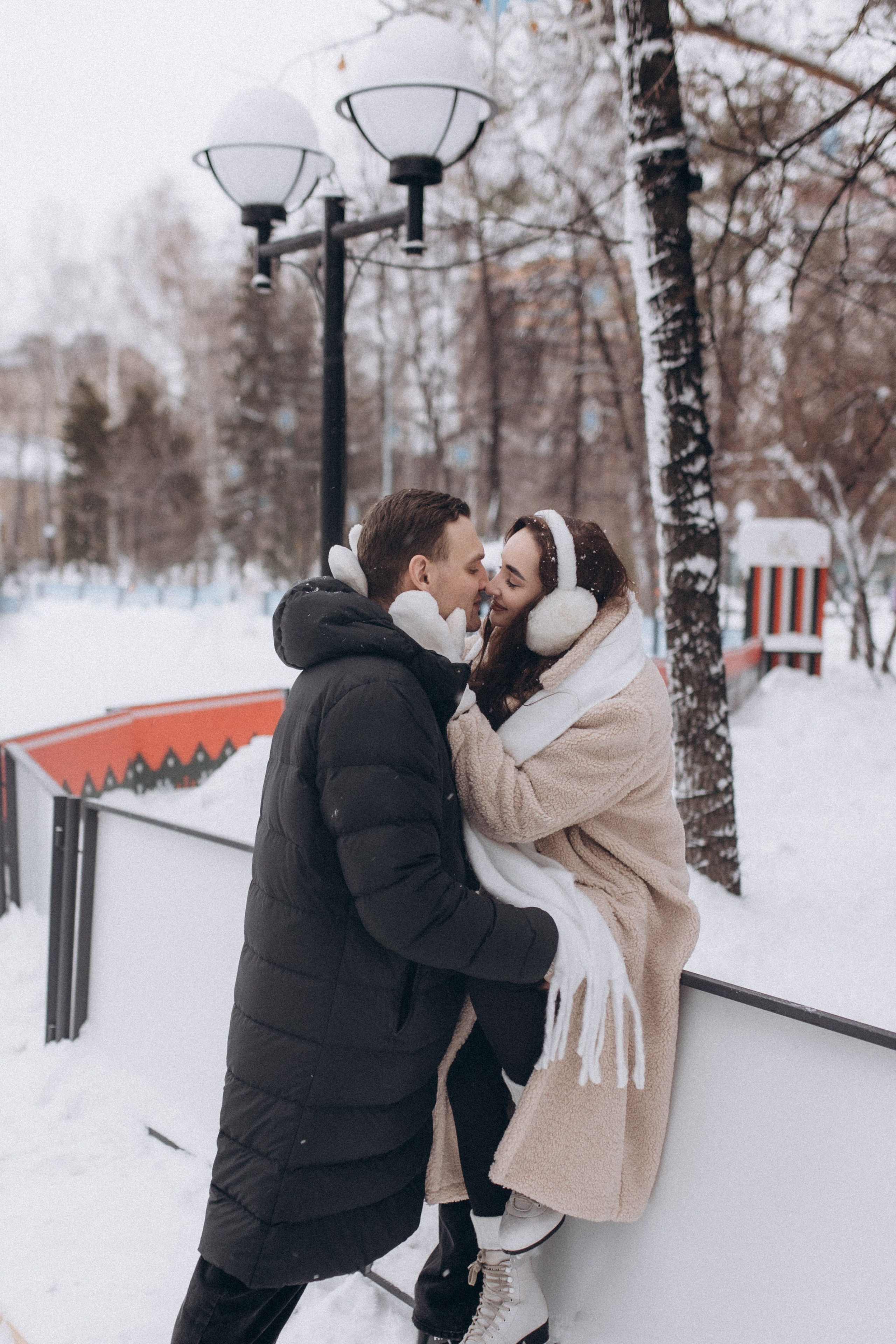 Зимняя история любви. Семейный фотограф lifestyle в Новосибирске Елена Шпилевая