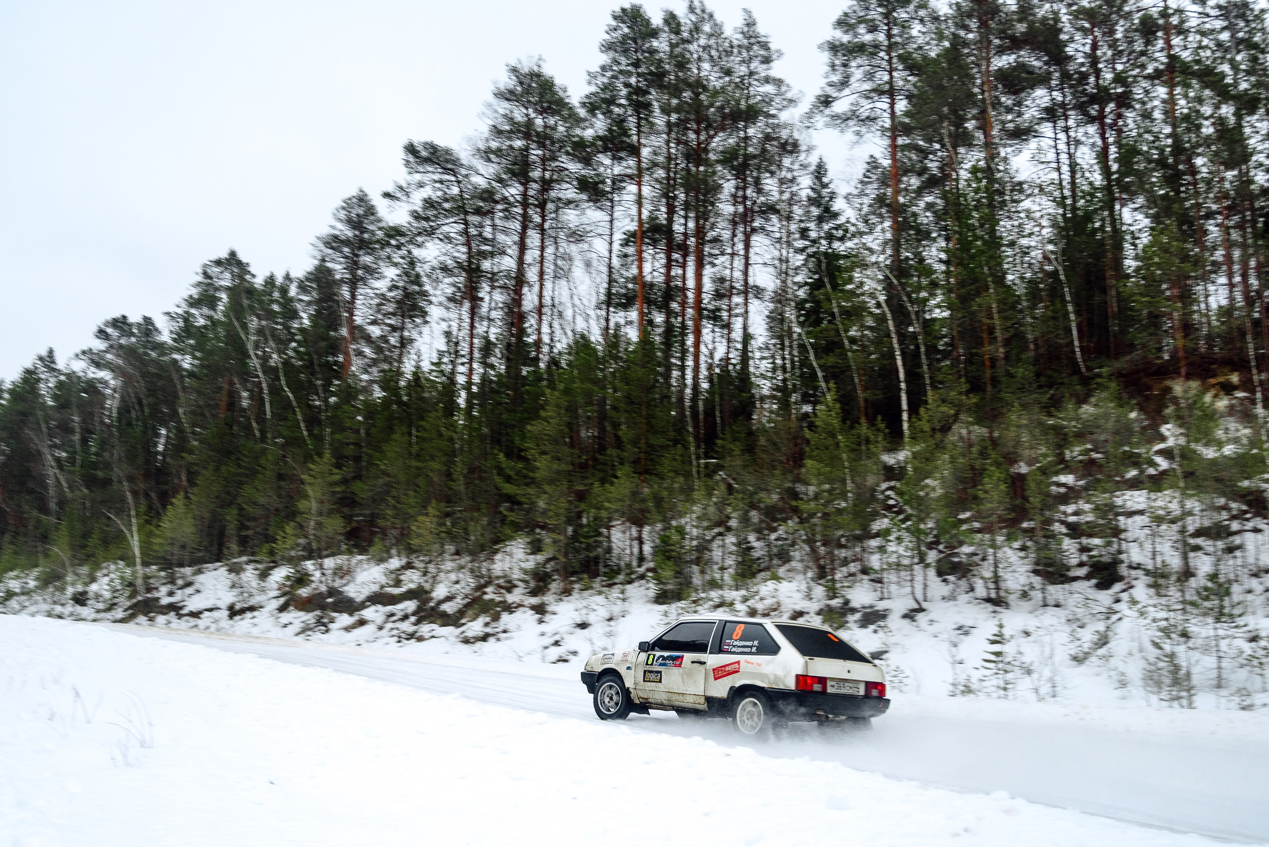 Серия Open Rally Cup, ралли во Владимирской области Золотые ворота, Ликино, 2025. Николай и Иван Гайденко. 