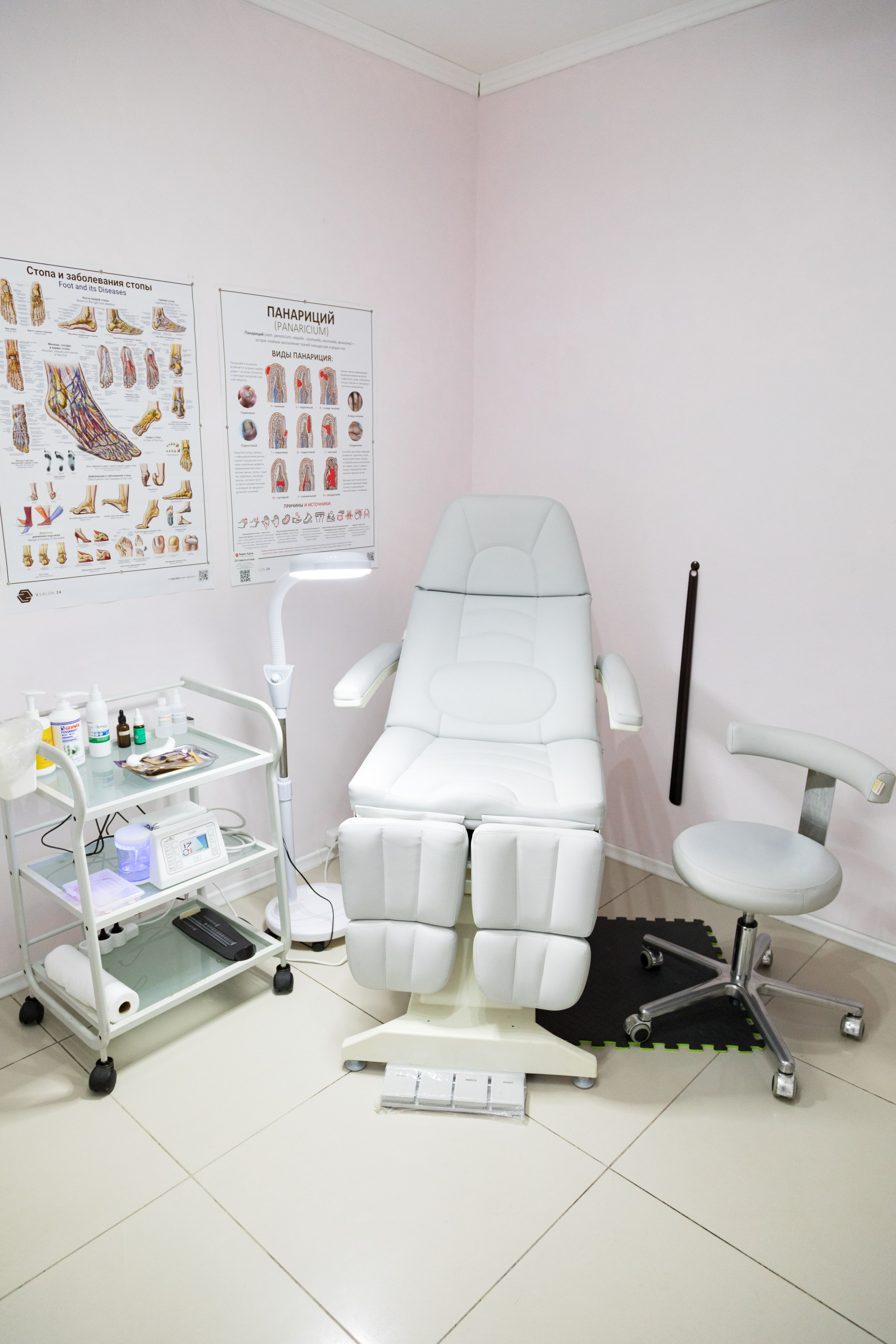 Фотосессия рабочего кабинета подолога. Детский и контент фотограф Надя Волкова Санкт-Петербург