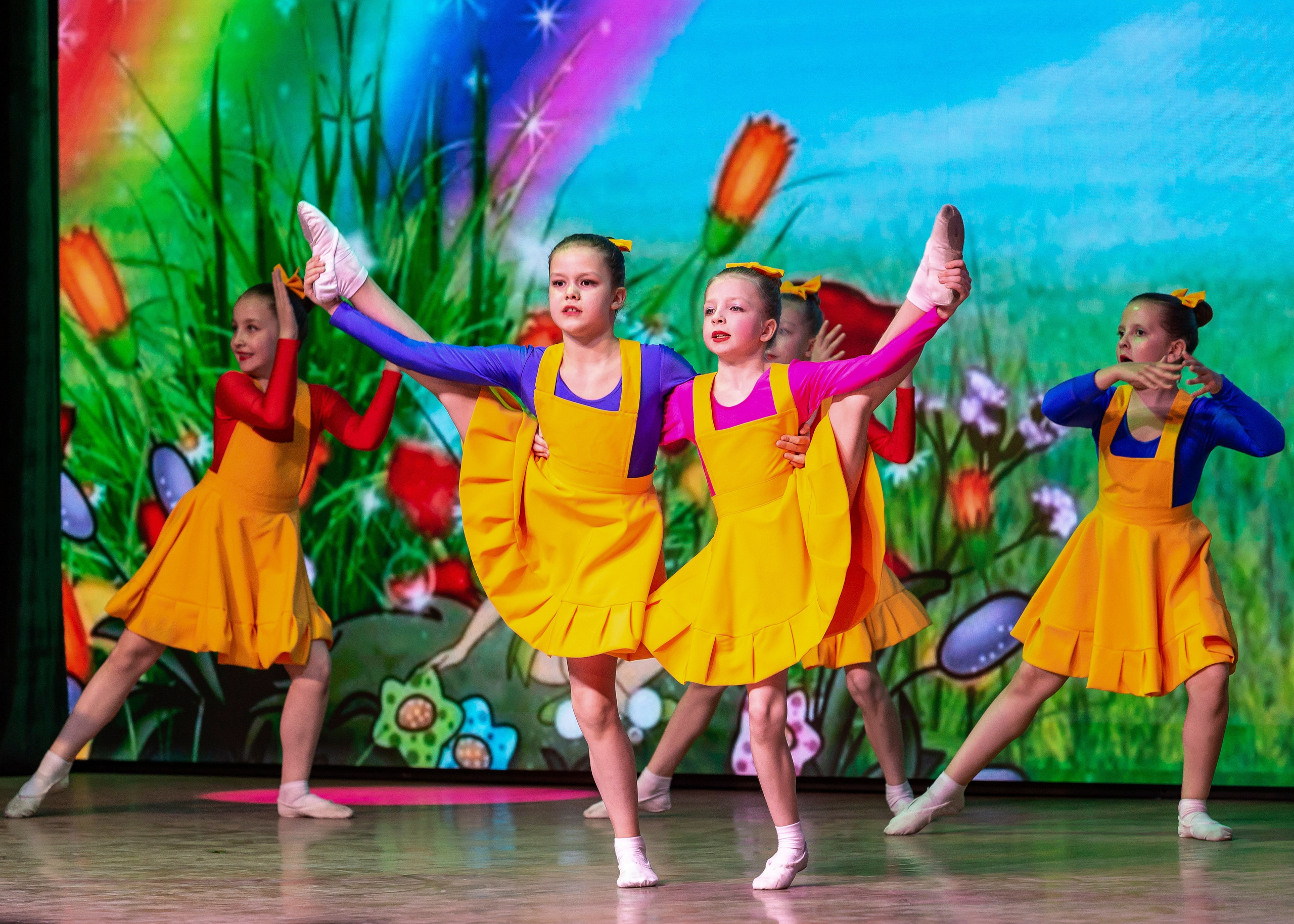 Юбилейный концерт танцевальной студии. Репортажный фотограф в Москве