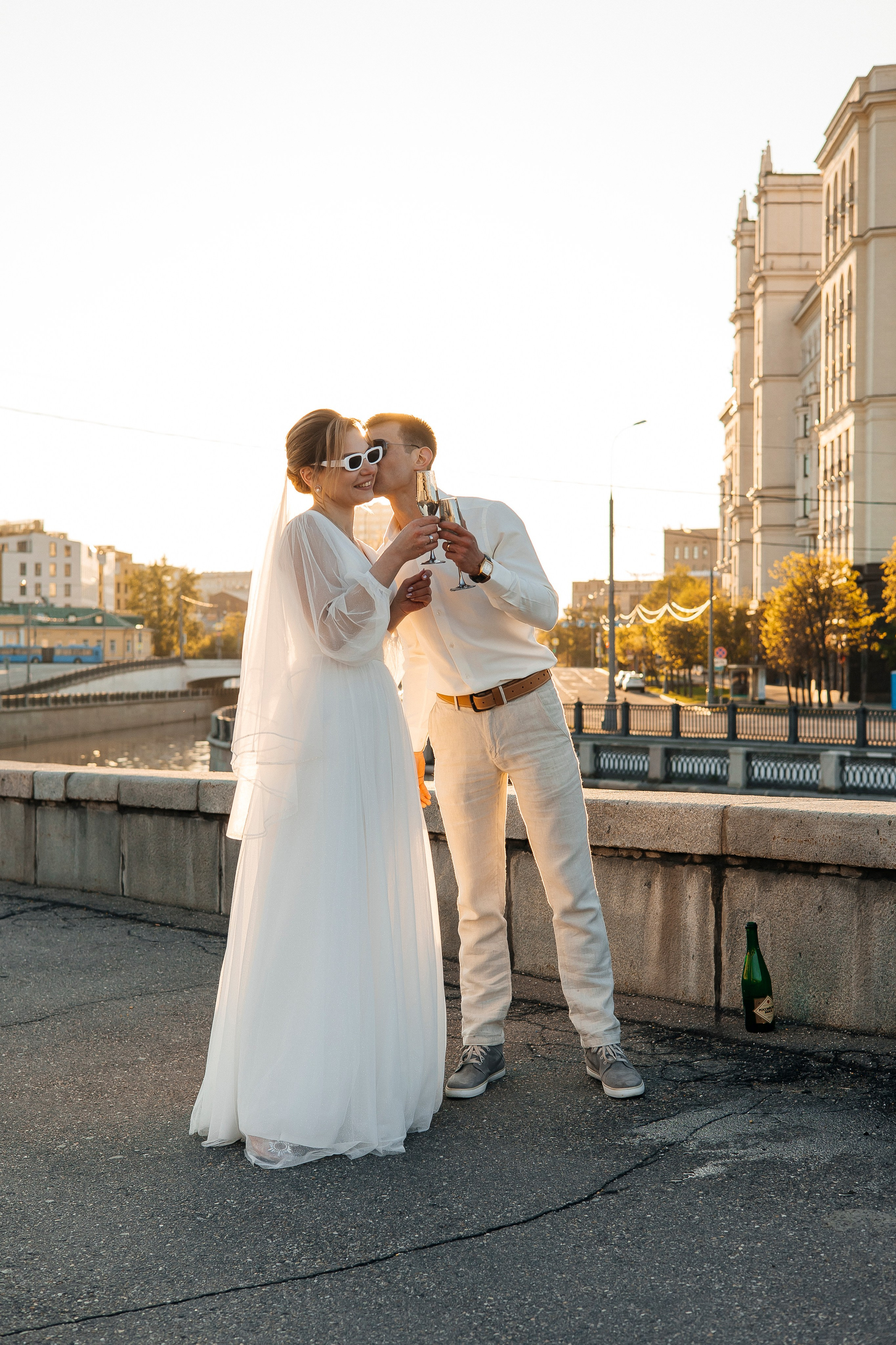 Серафима и Федор (на рассвете). Фотограф в Москве Екатерина Потапова