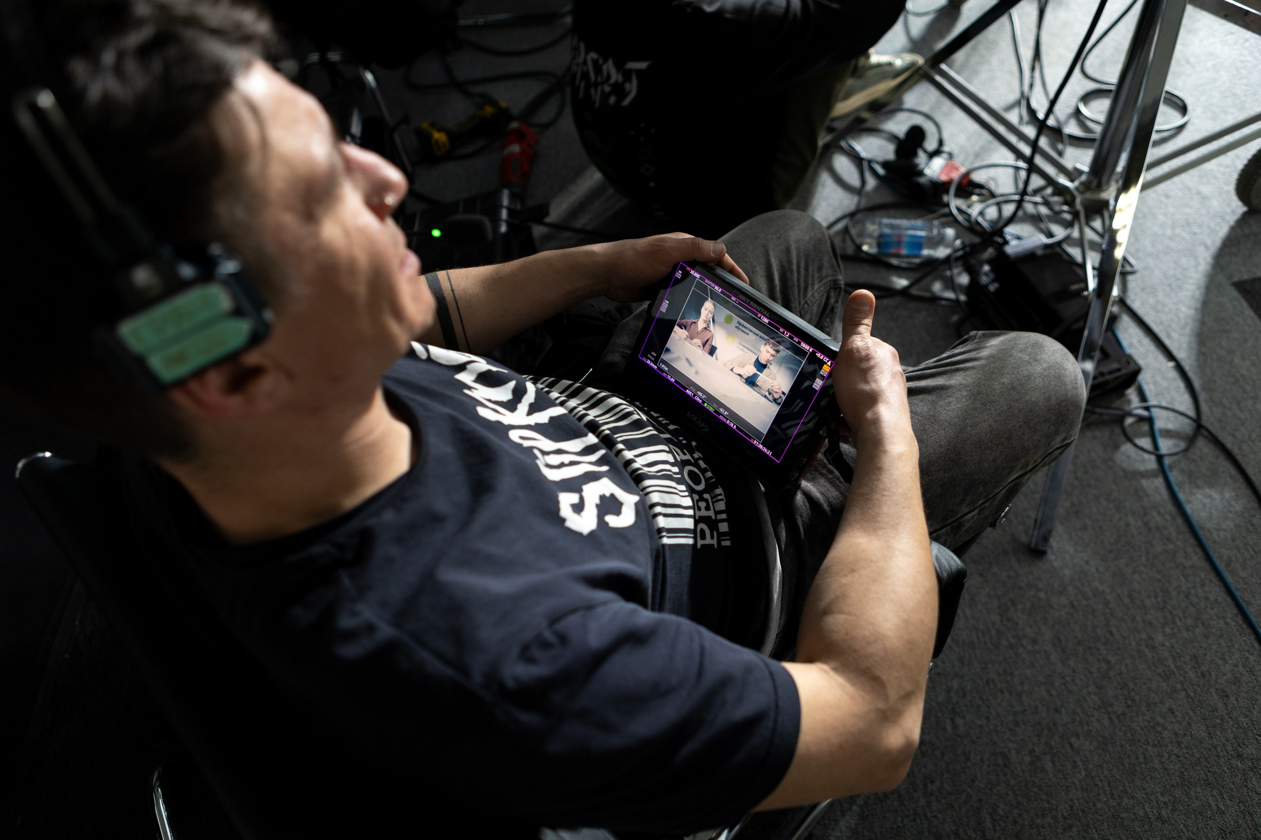 «S7 Airlines» бэкстейдж со съёмок клипа. Юра Бакулин Фотограф Москва