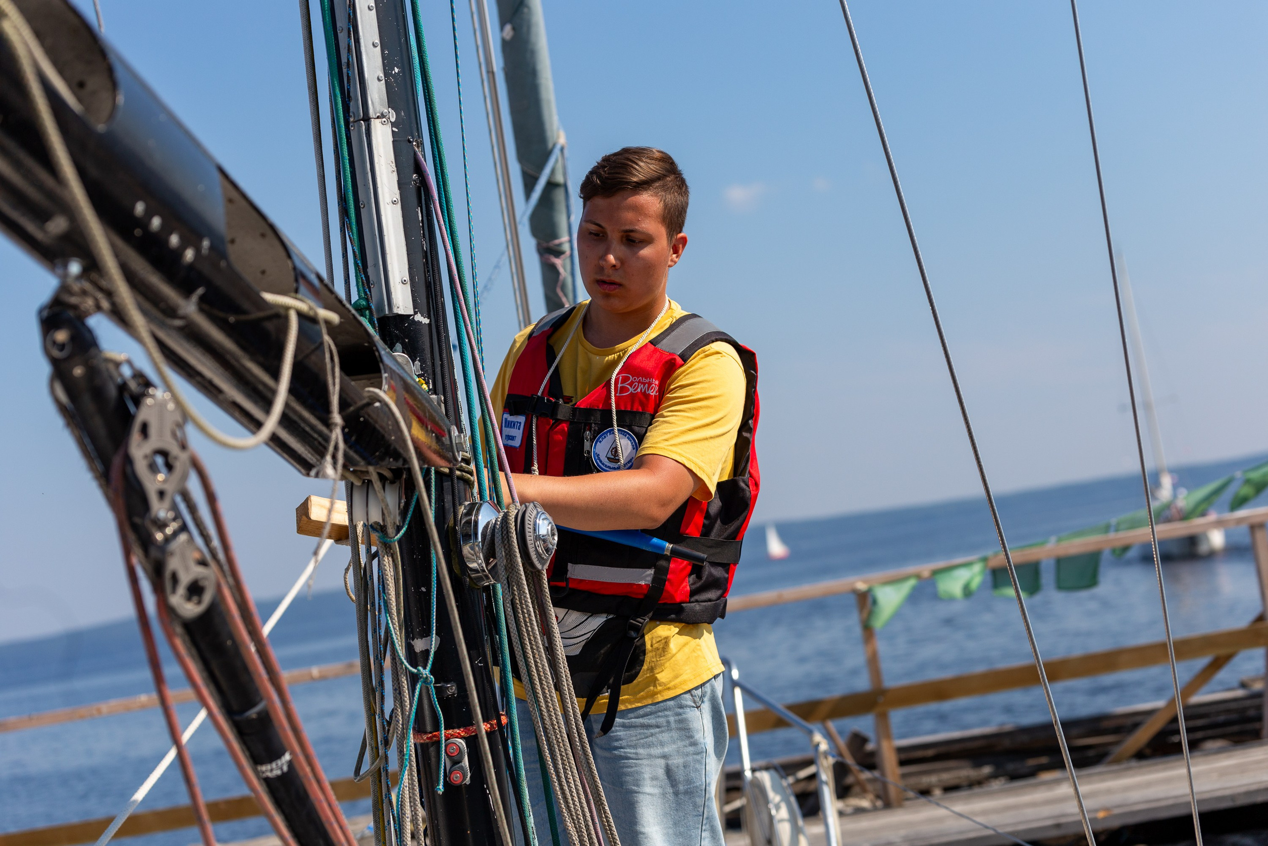 Гонки крейсерских яхт, июль 2025. Lora8299.wfolio.pro