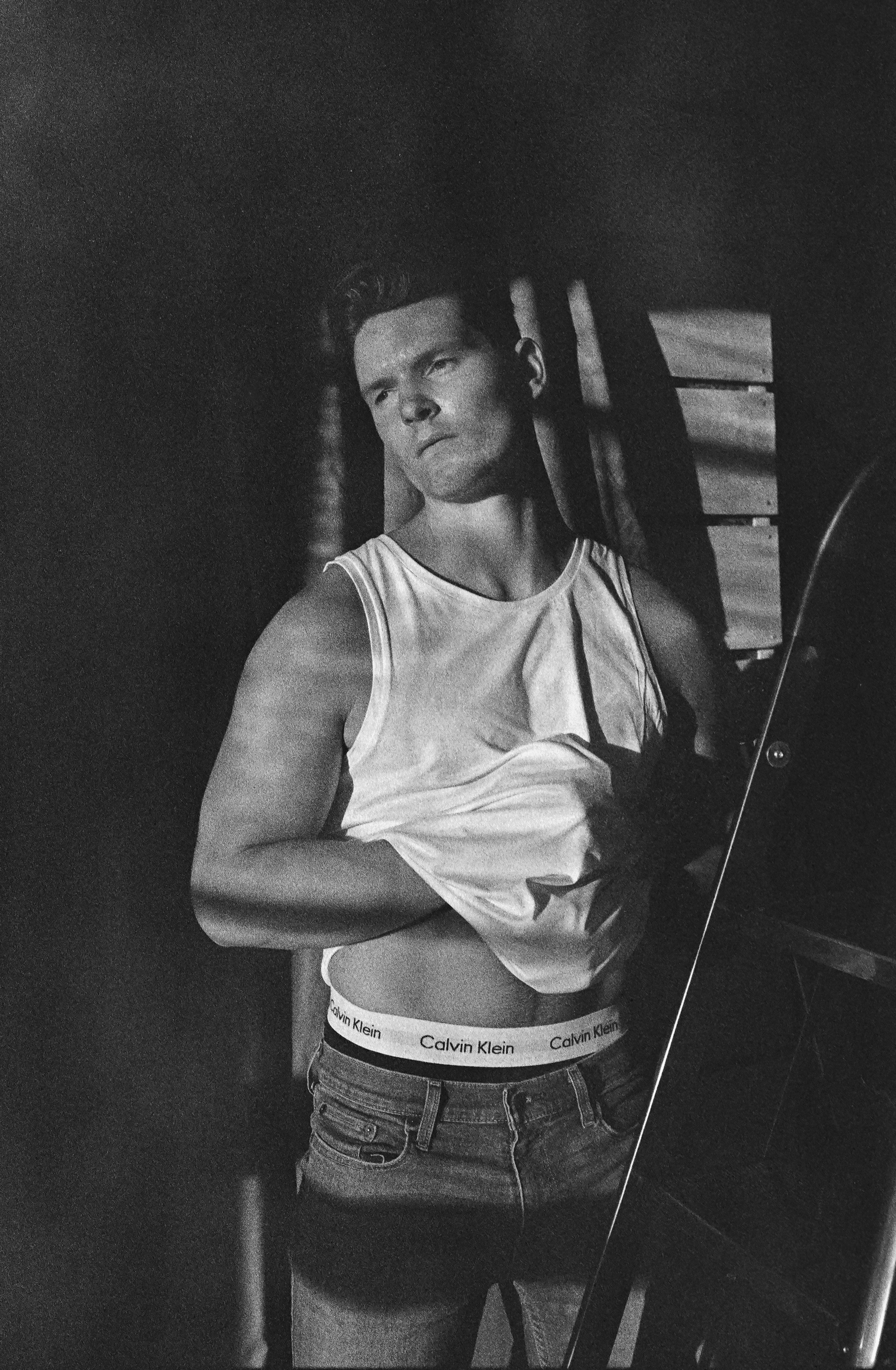 Male portrait. Film photographer in Los Angeles Anastasiya Pankova